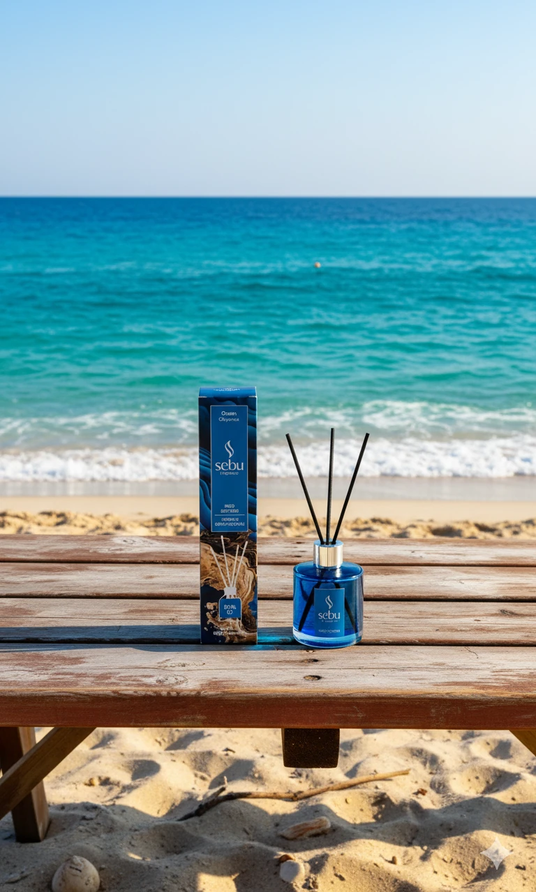 Okyanus Ortam Kokusu Bambu Çubuklu