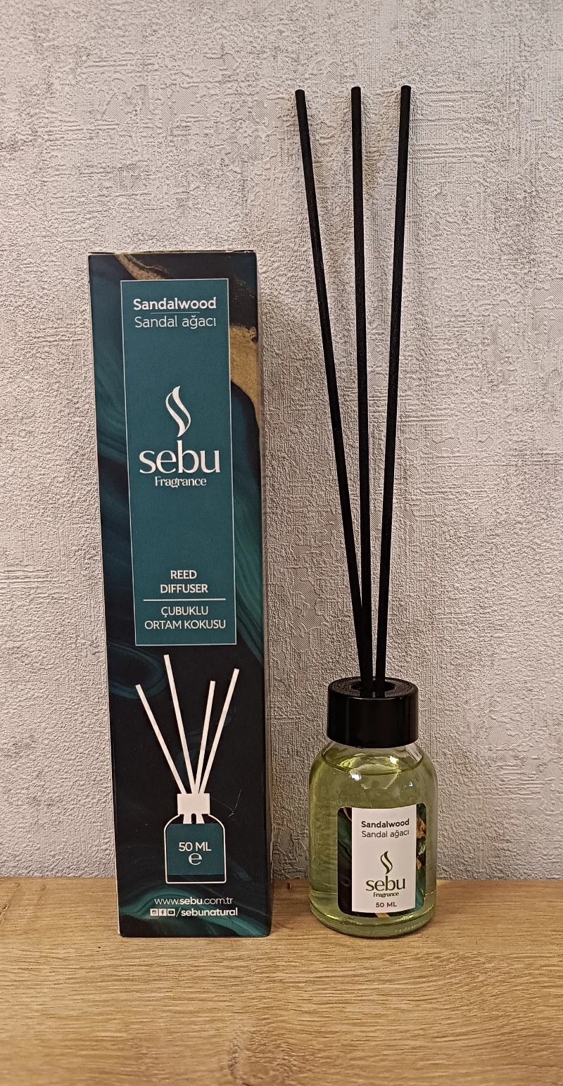 Sandal Ağacı Oda Kokusu Bambu Çubuklu 