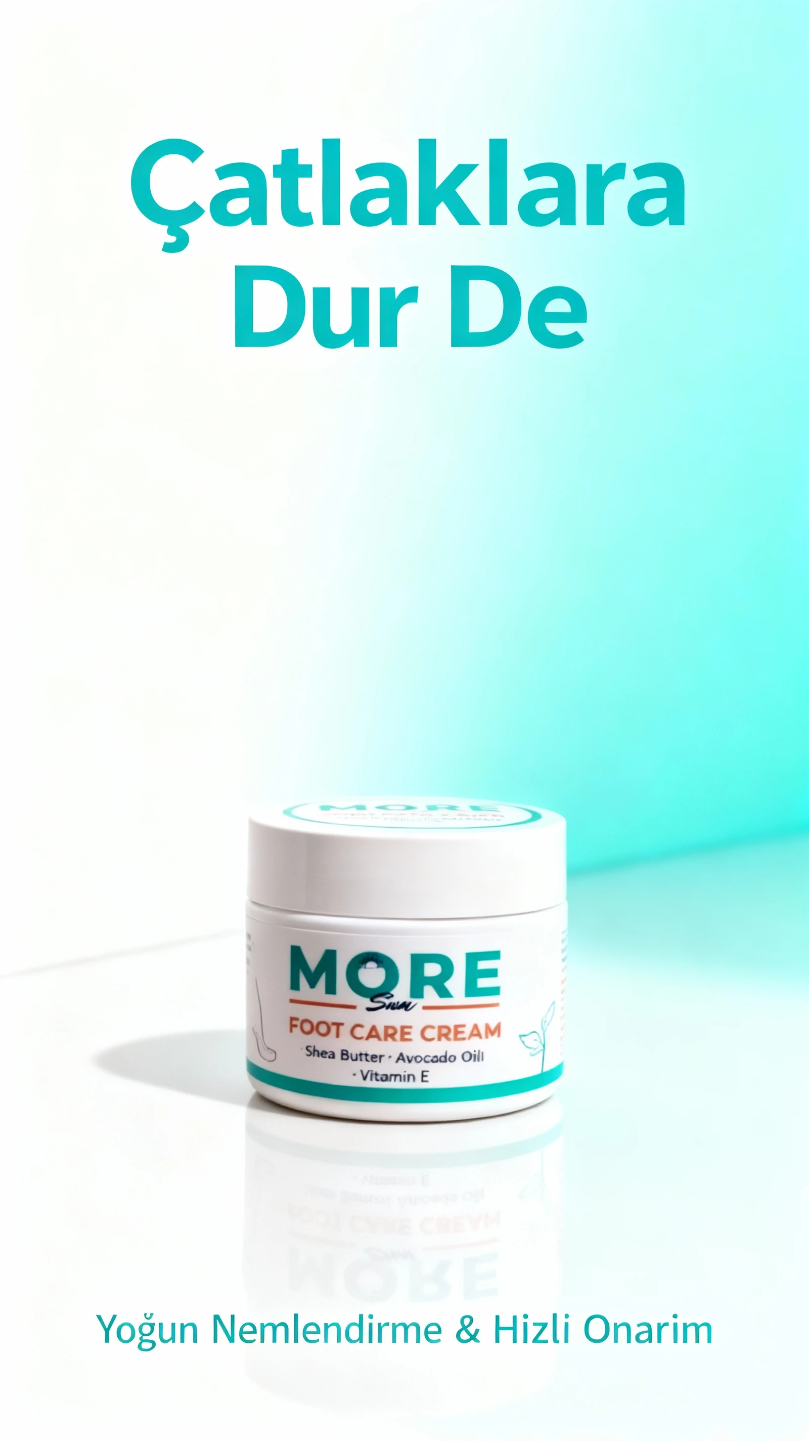 Ayak Ve Topuk Çatlak Kremi - Foot Care Cream Ayak Bakımı 1 Adet