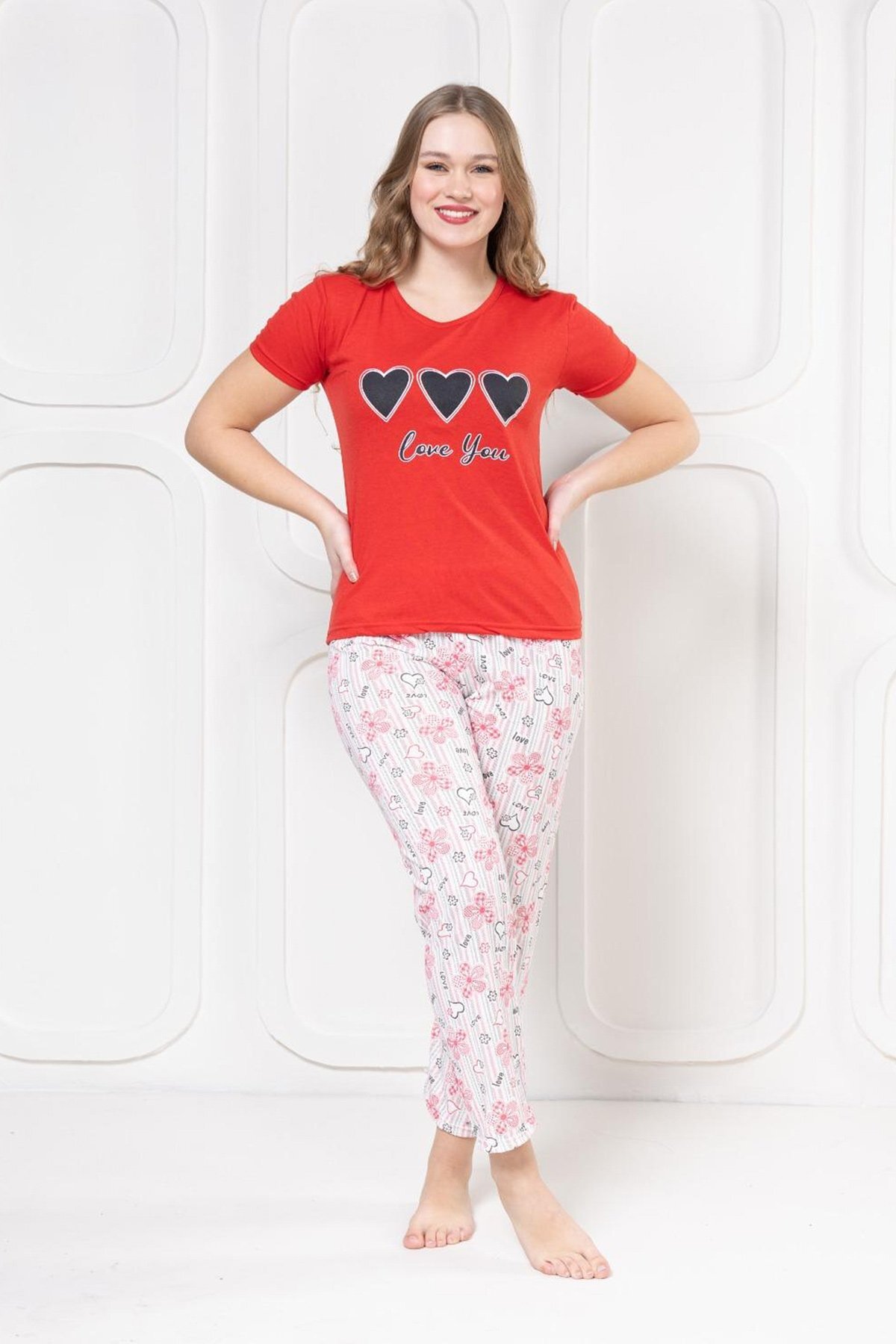 Baskılı Pijama Takım