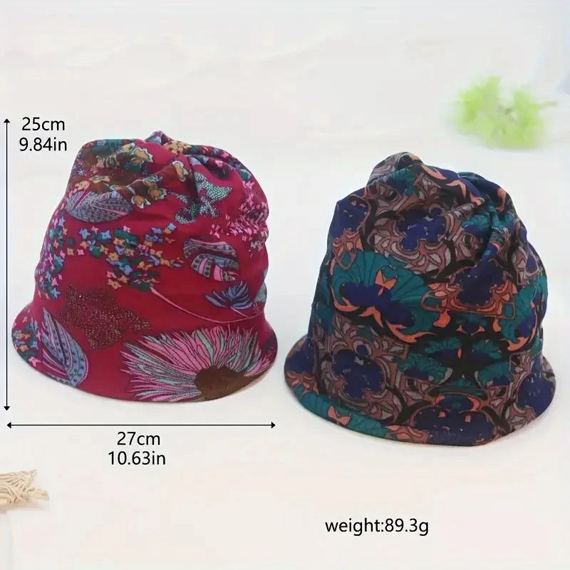 MORESUN Kadın Bohem Baskılı Şal