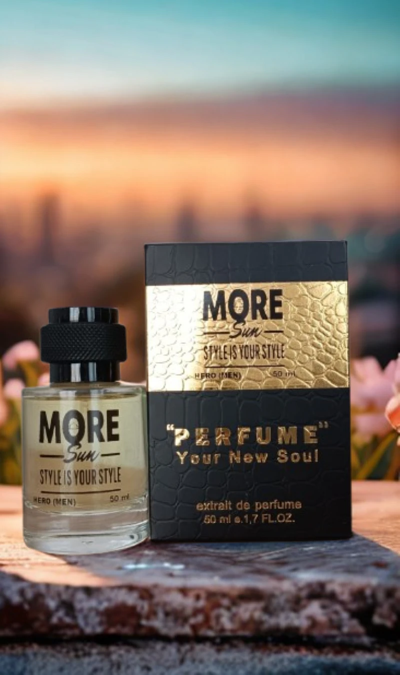 MORESUN HeroMen Erkek Parfüm – Gücün ve Zarafetin Kokusu 50ml