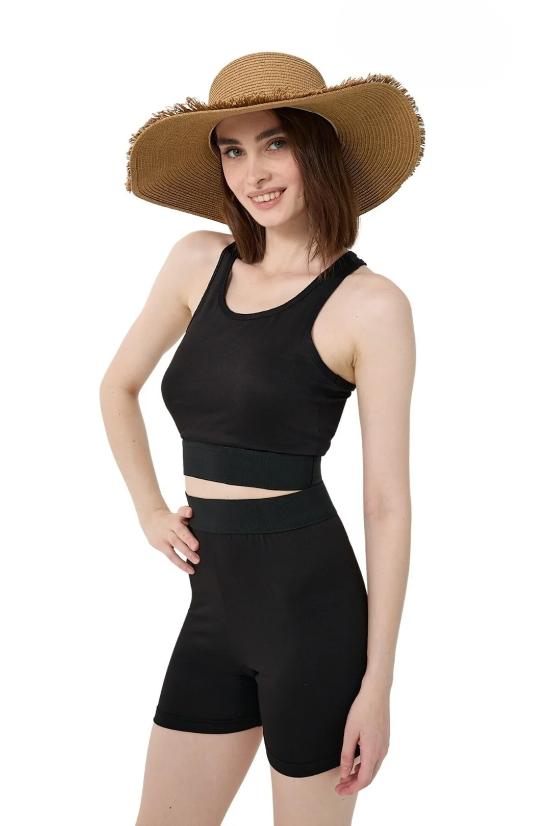 Bodyli Şortlu Büstiyer Takım