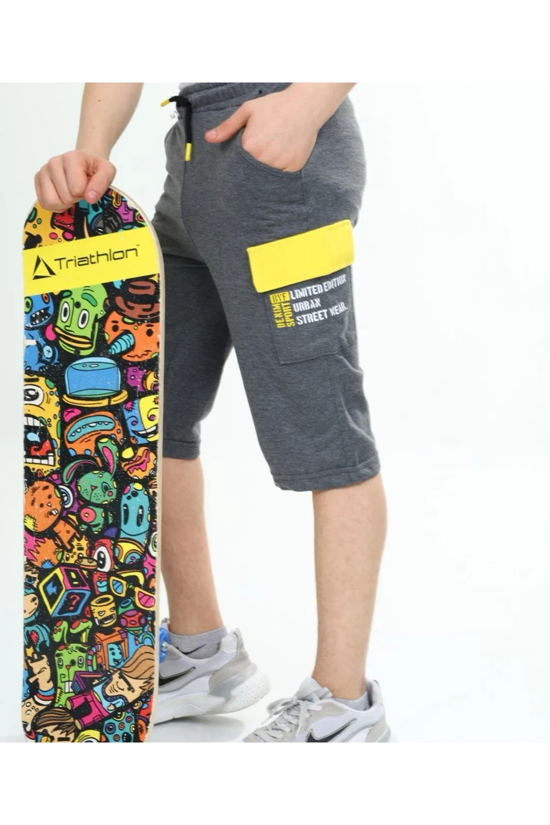 Erkek Çocuk Kapri %100 Coton