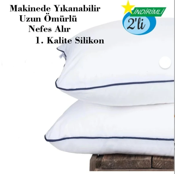 MORESUN 2 Adet Nano Jel Yastık Rahatlatıcı, 1200 gr
