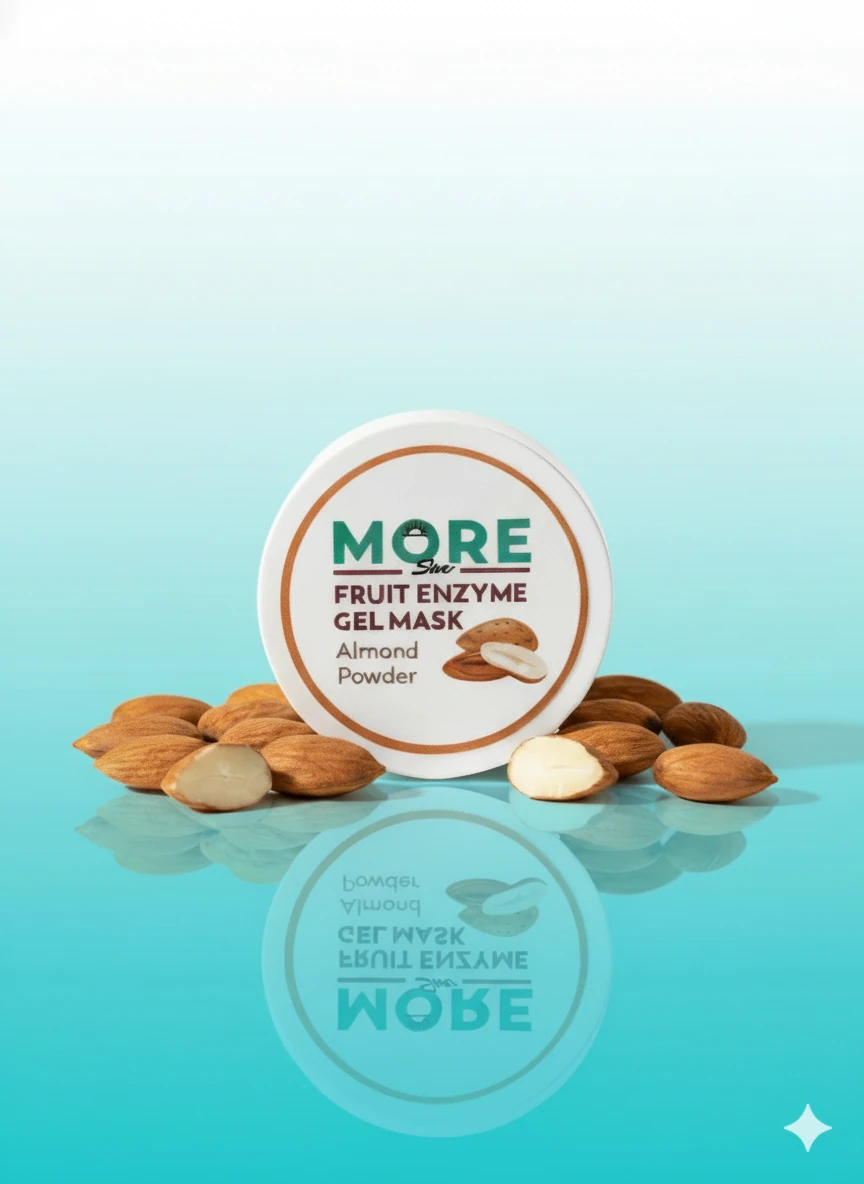 Gözenek Sıkılaştırıcı , Siyah Nokta Karşıtı, Badem Özlü Peeling - Fruit Enzyme Gel Mask 3'lü