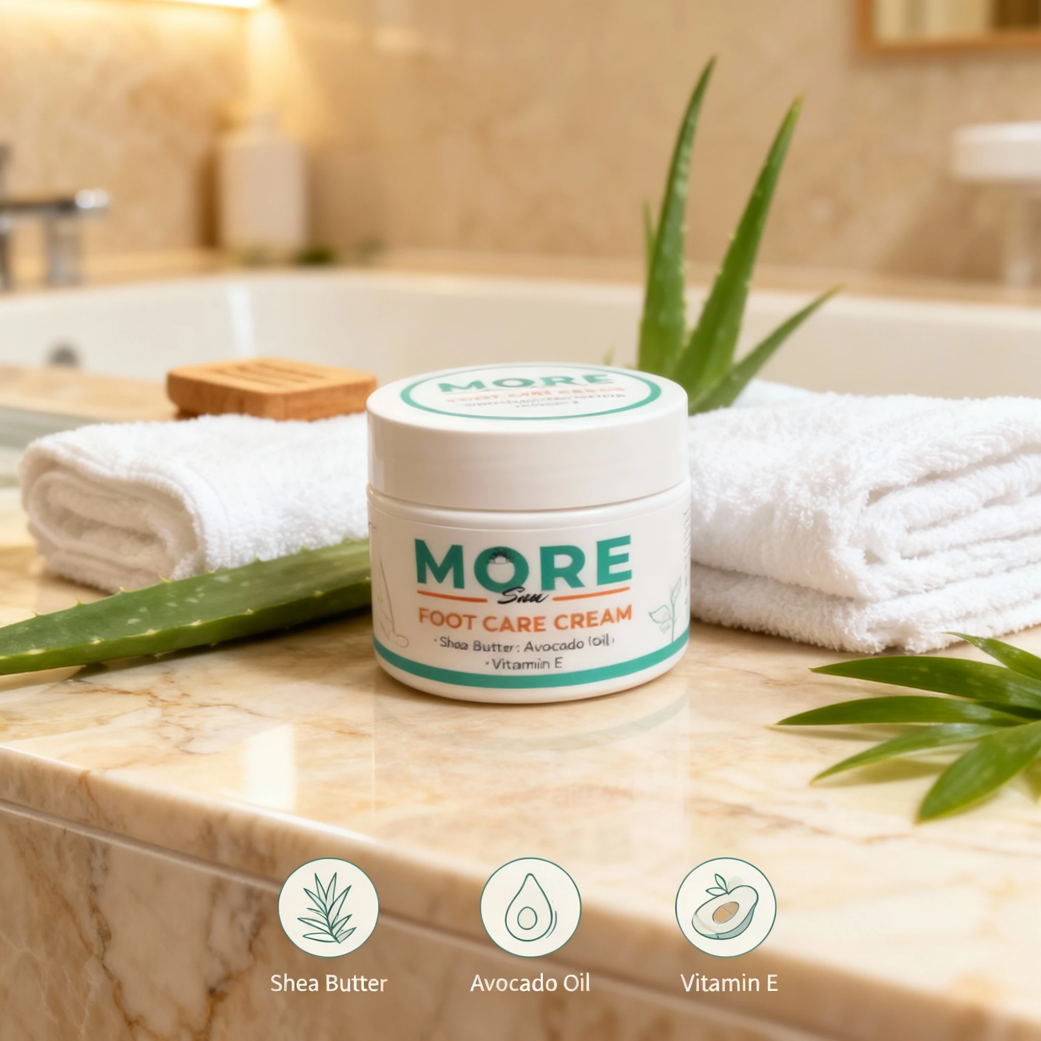 Ayak Ve Topuk Çatlak Kremi - Foot Care Cream Ayak Bakımı 2'li