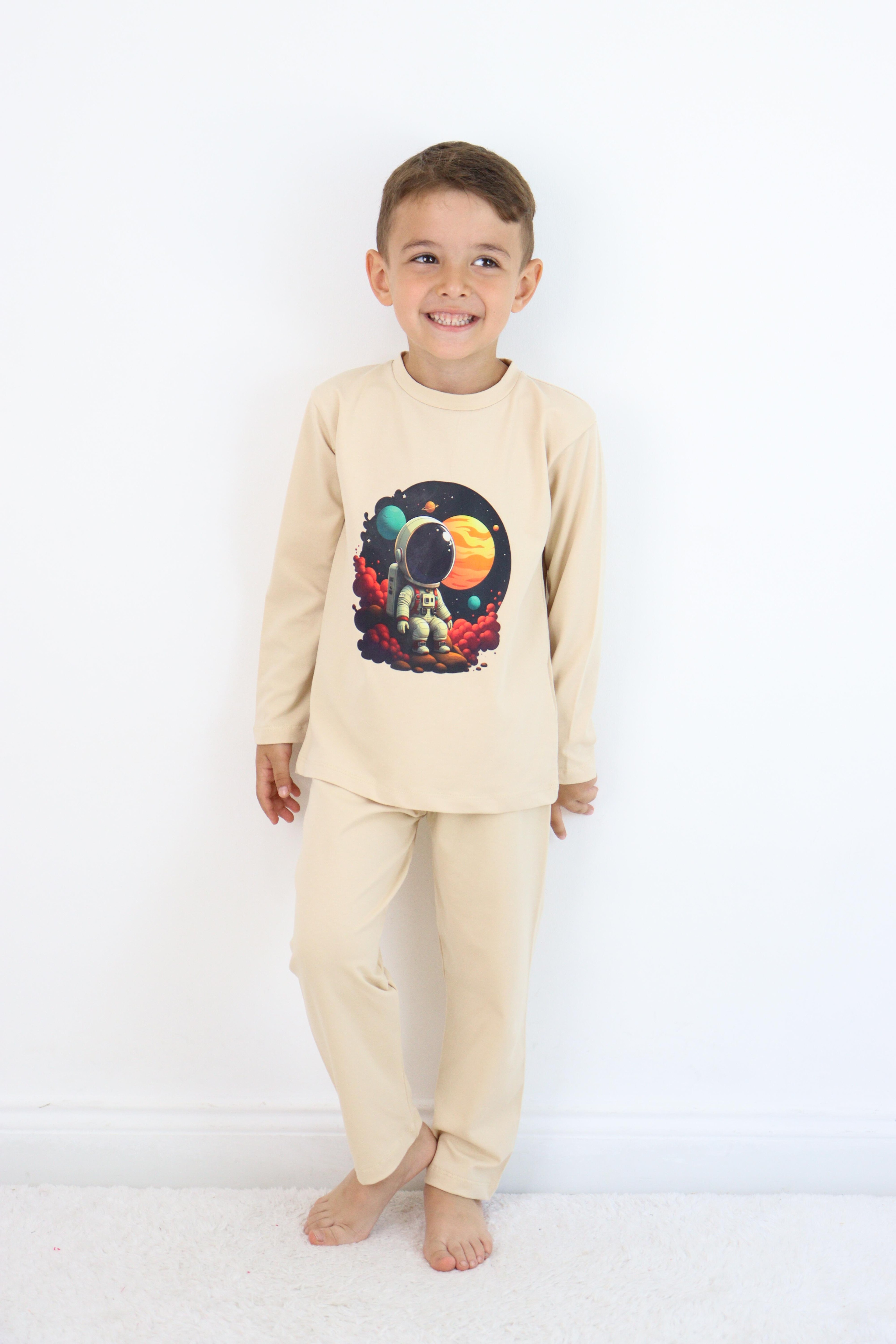 %100 Pamuk Erkek Pijama Takımı