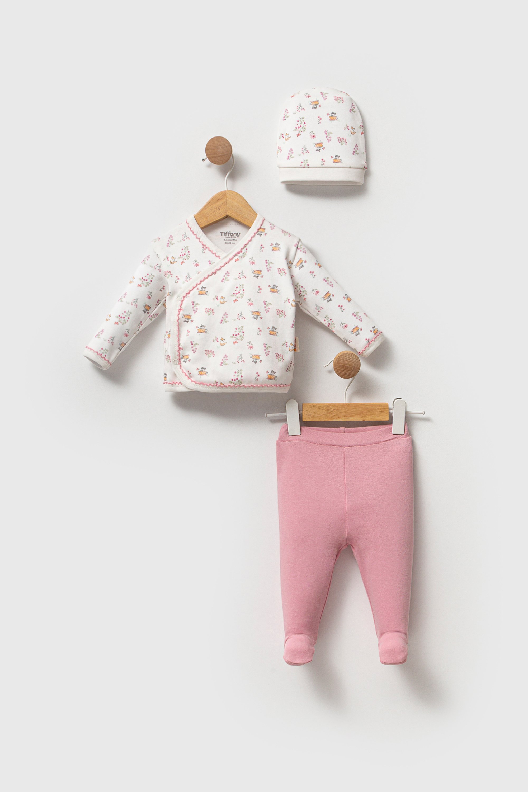 Cute Cats Theme 3lü Zıbın Set