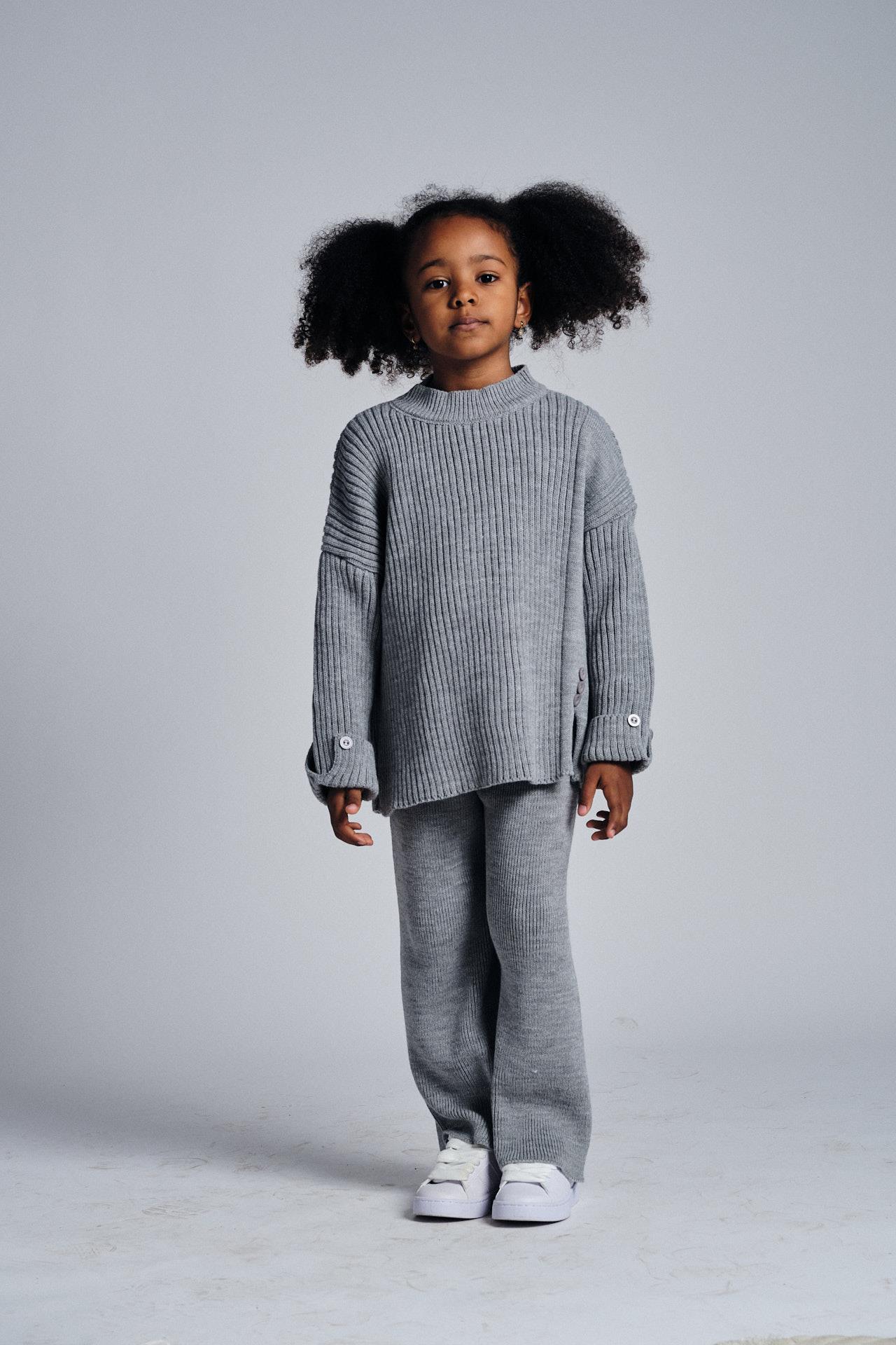 Unisex Triko Salaş 2’li Takım - GRİ