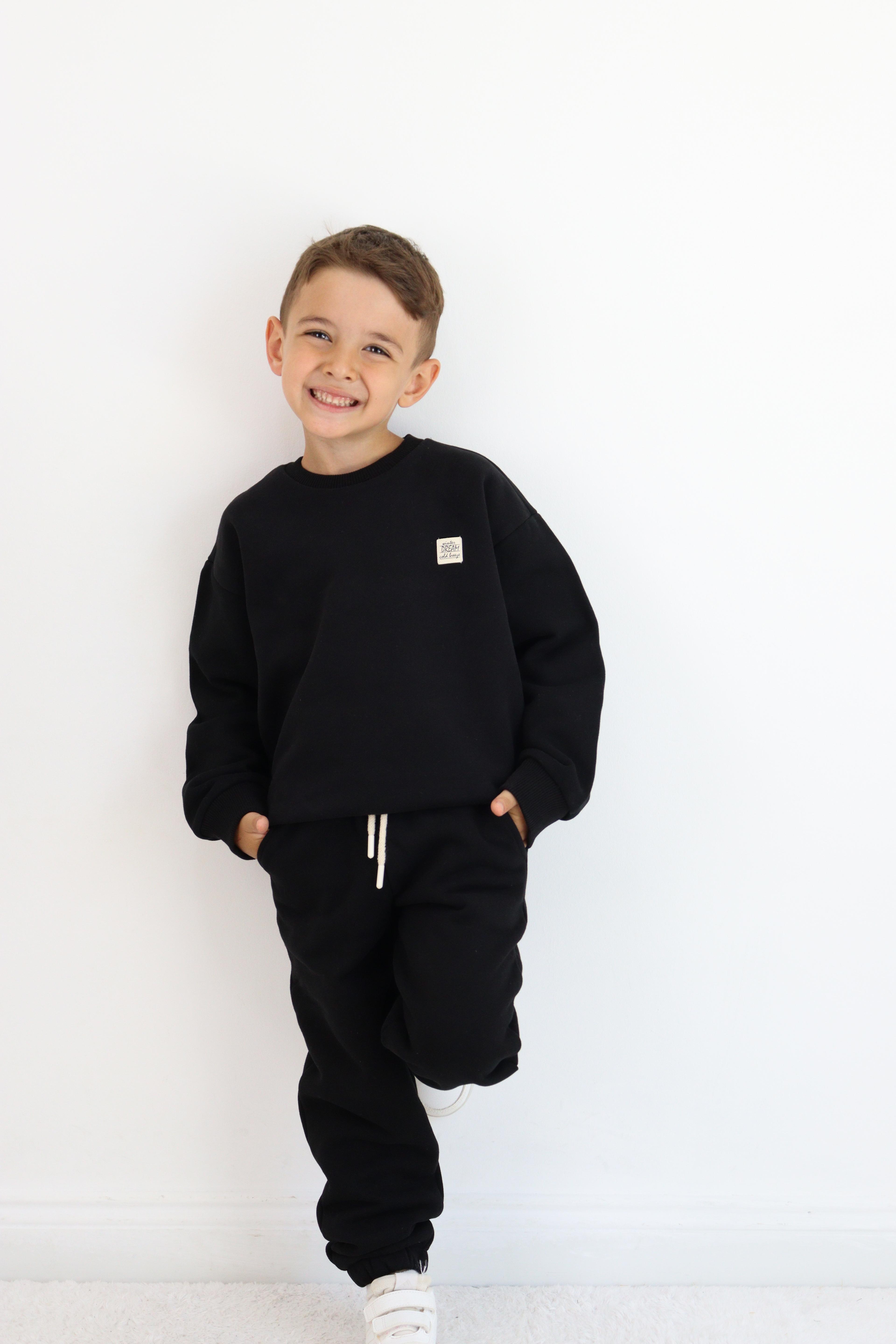Bisiklet Yaka Eşofman Takımı - 6-7Y