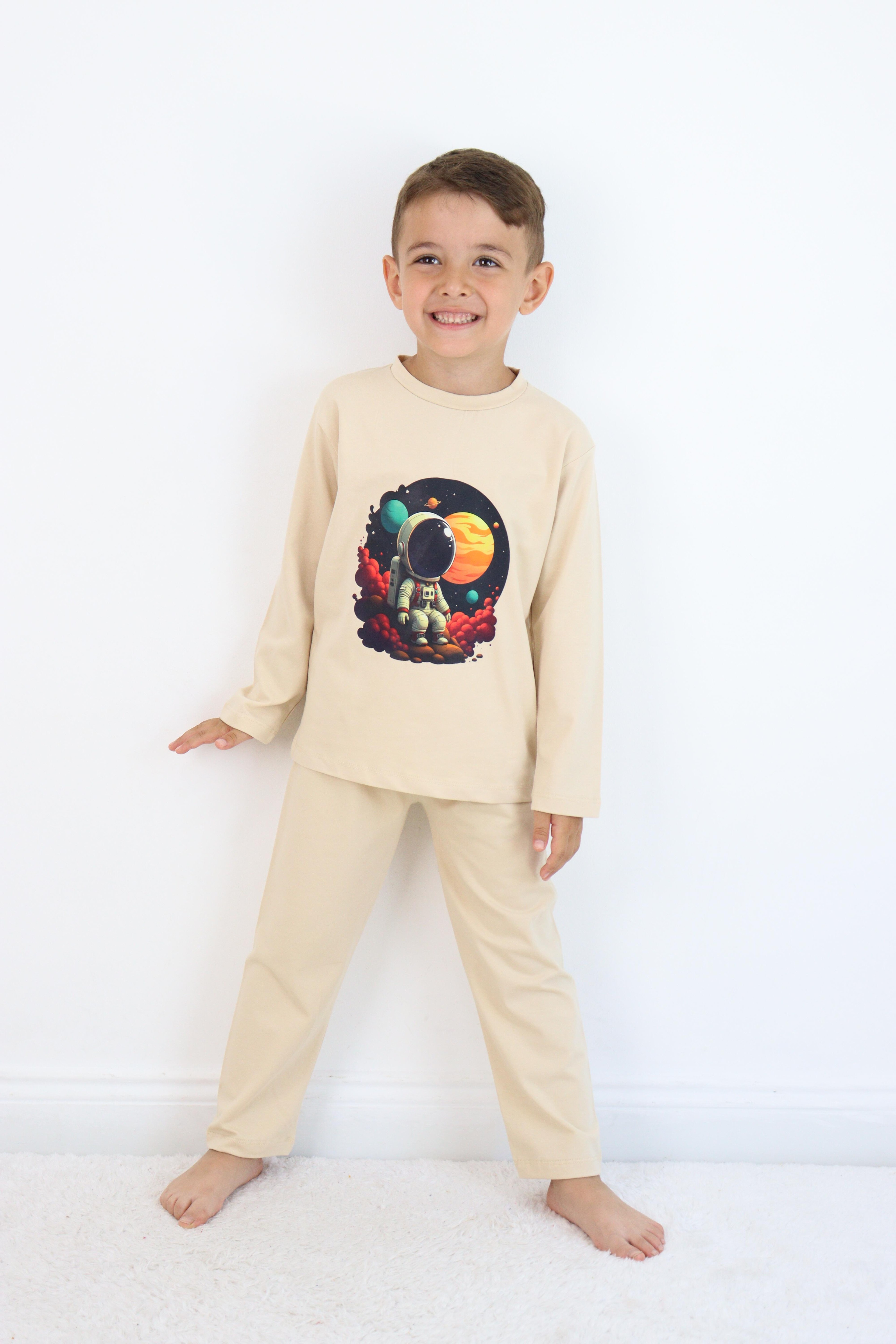 %100 Pamuk Erkek Pijama Takımı
