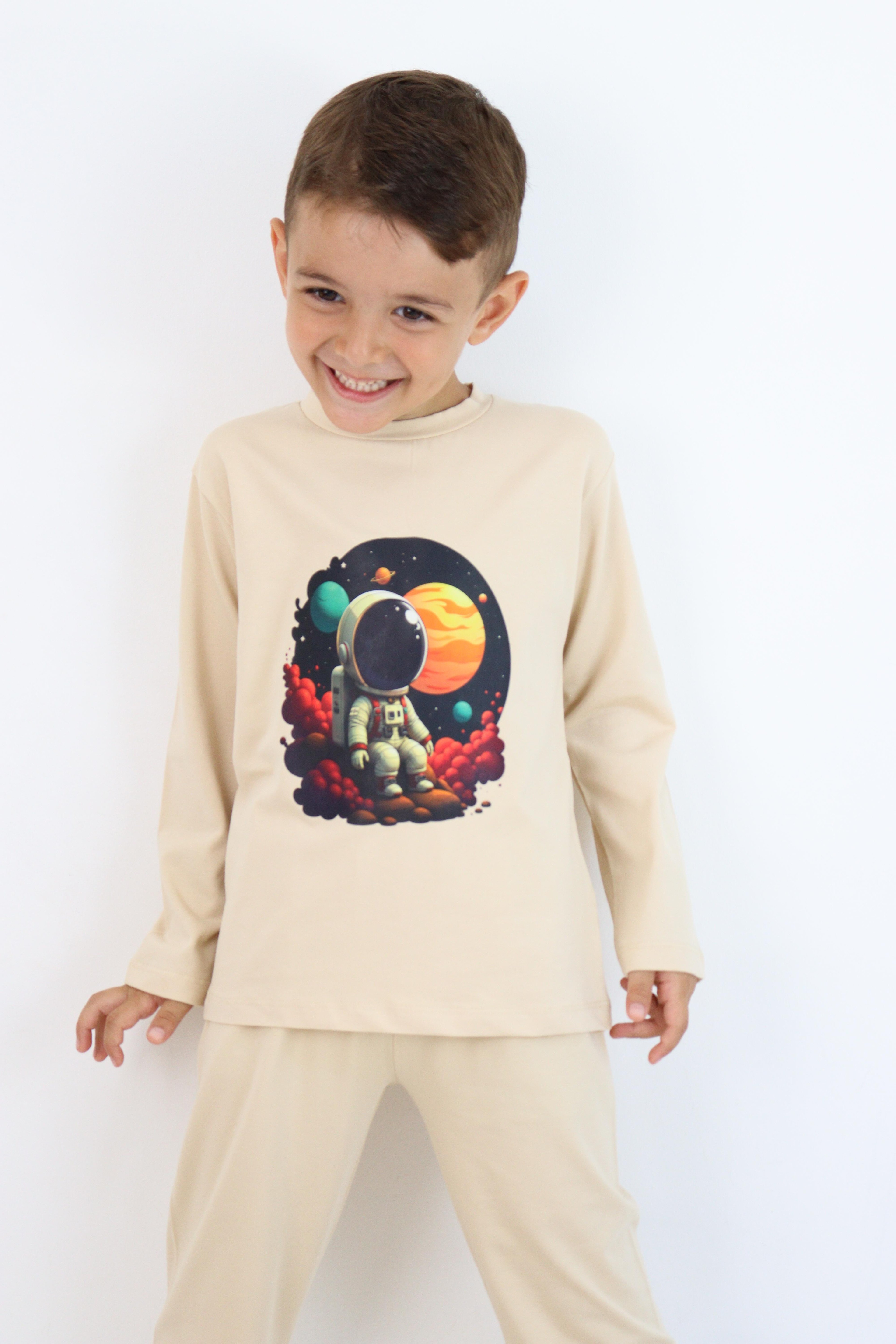 %100 Pamuk Erkek Pijama Takımı