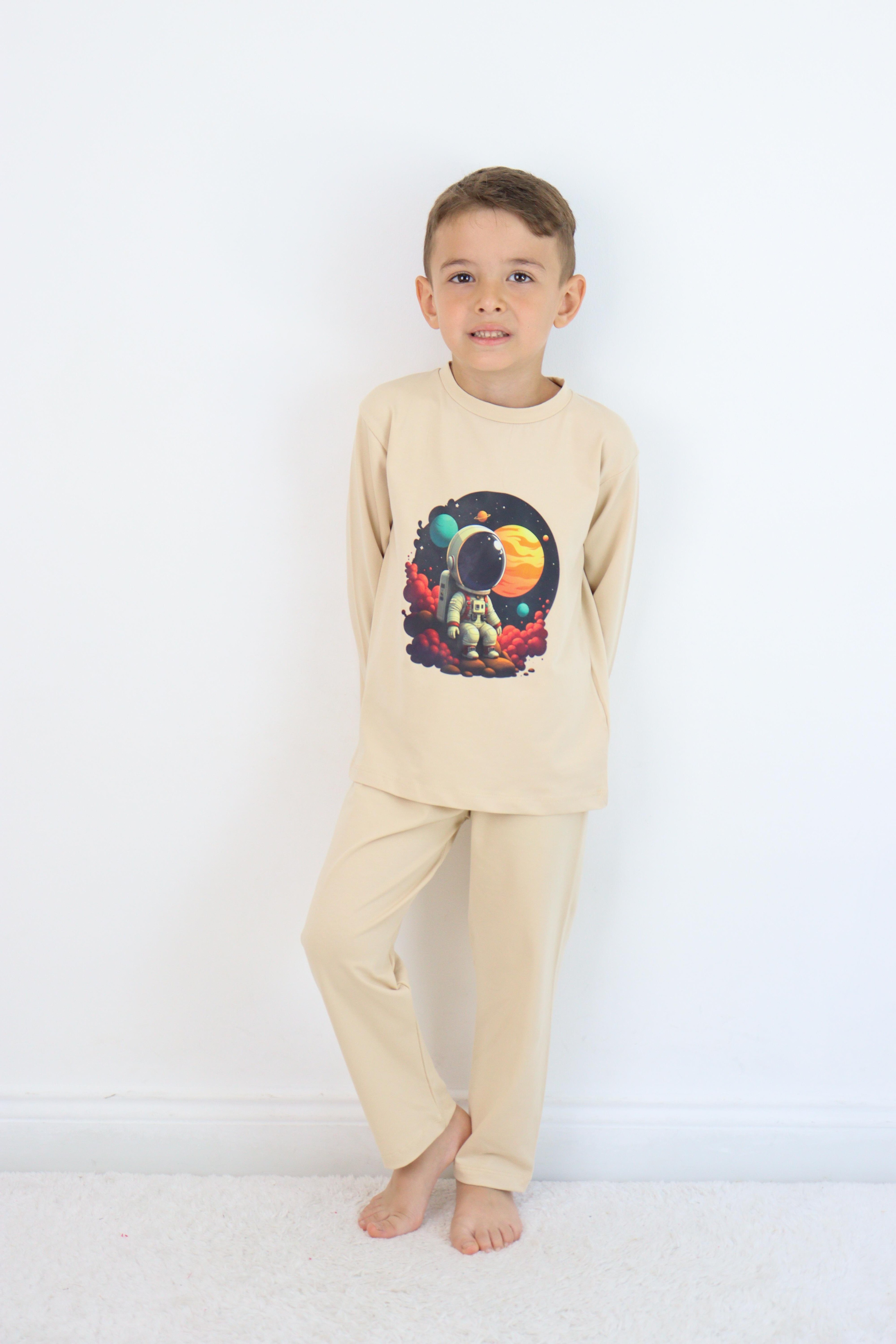 %100 Pamuk Erkek Pijama Takımı