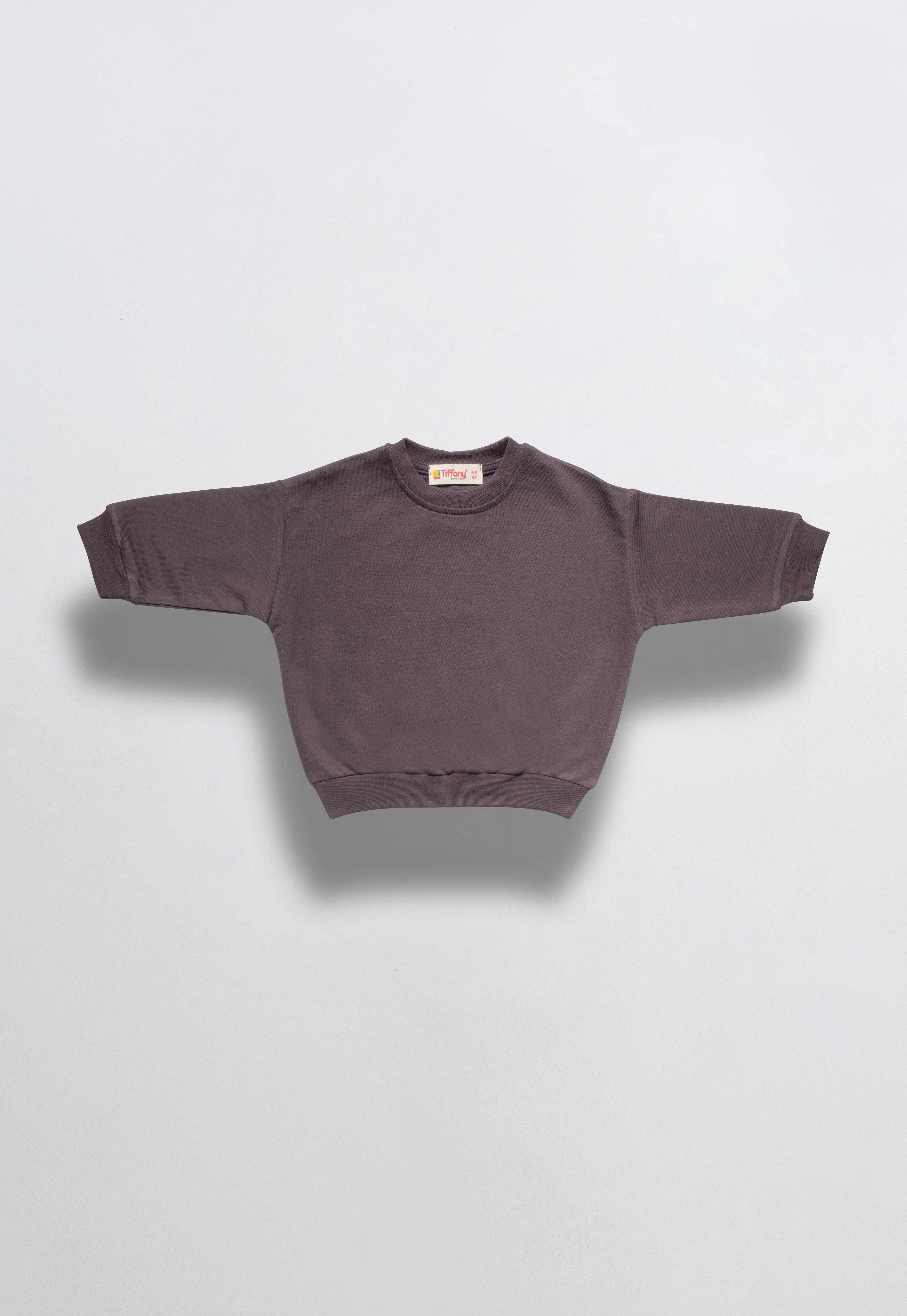 Unisex %100 Pamuk Oversize Sweatshirt - FÜME