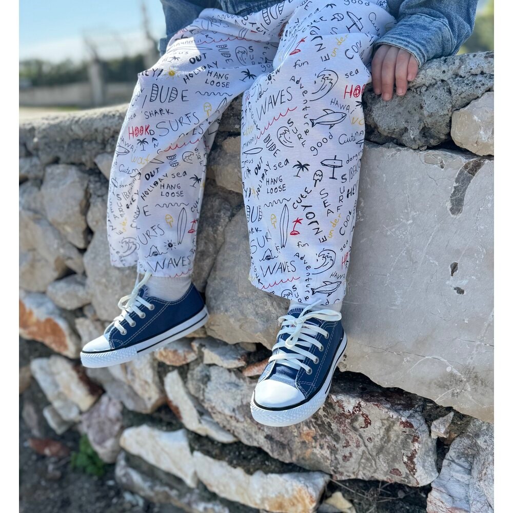Hawaii Beach Loose Fit, Relaxed Pantolon