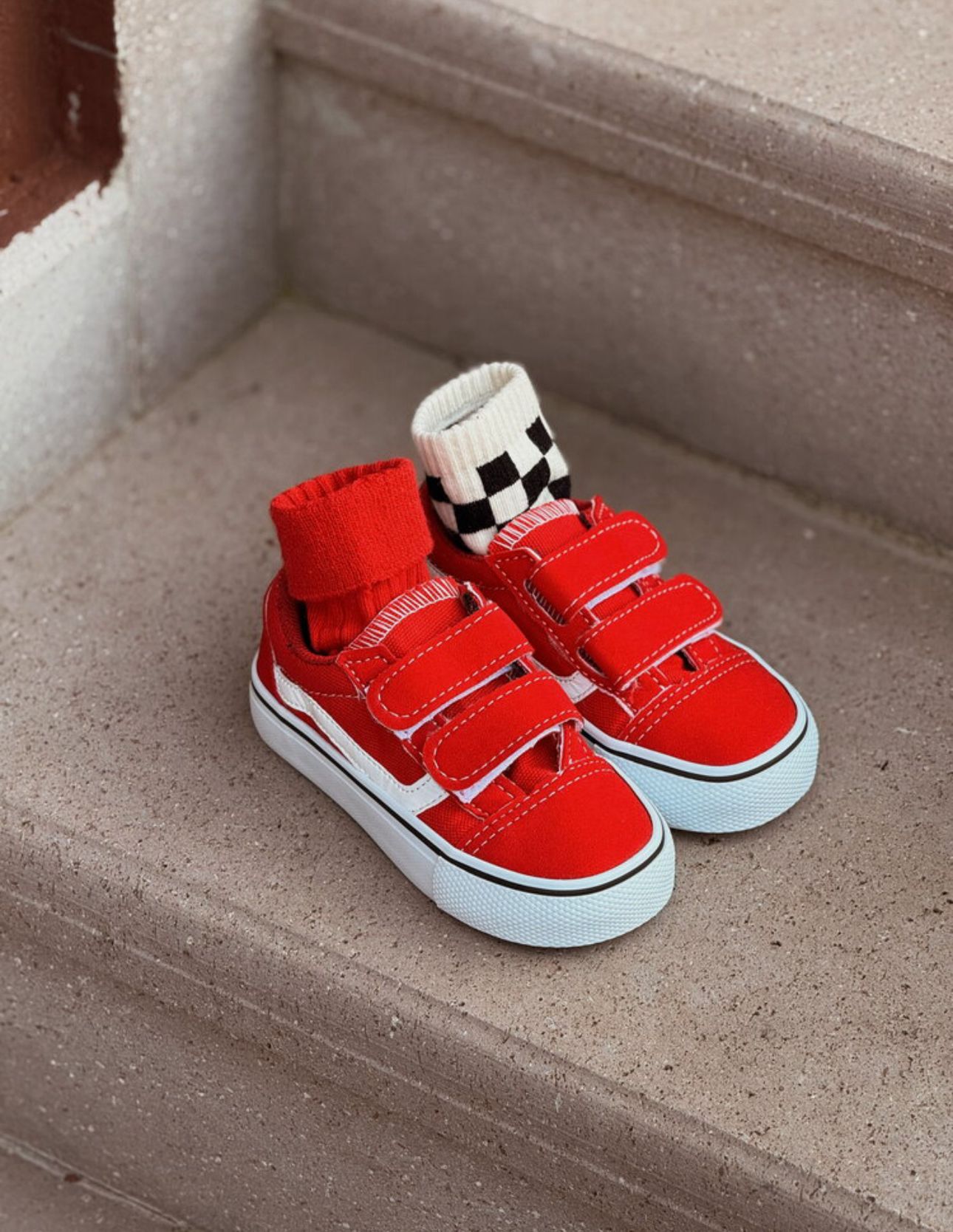 KIRMIZI ÇOCUK SNEAKER AYAKKABI