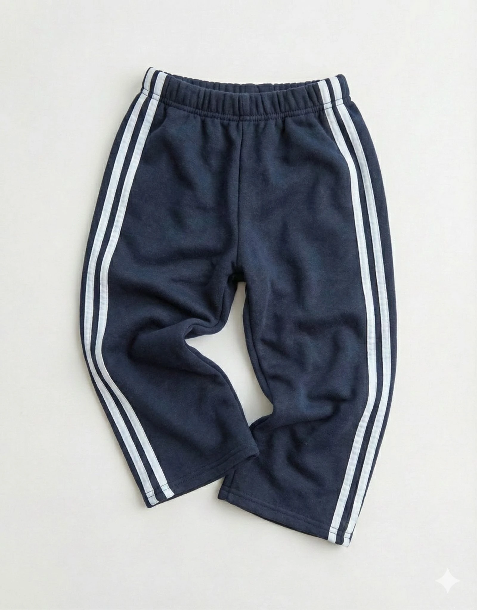 Lacivert Retro Stripe Alt Eşofman