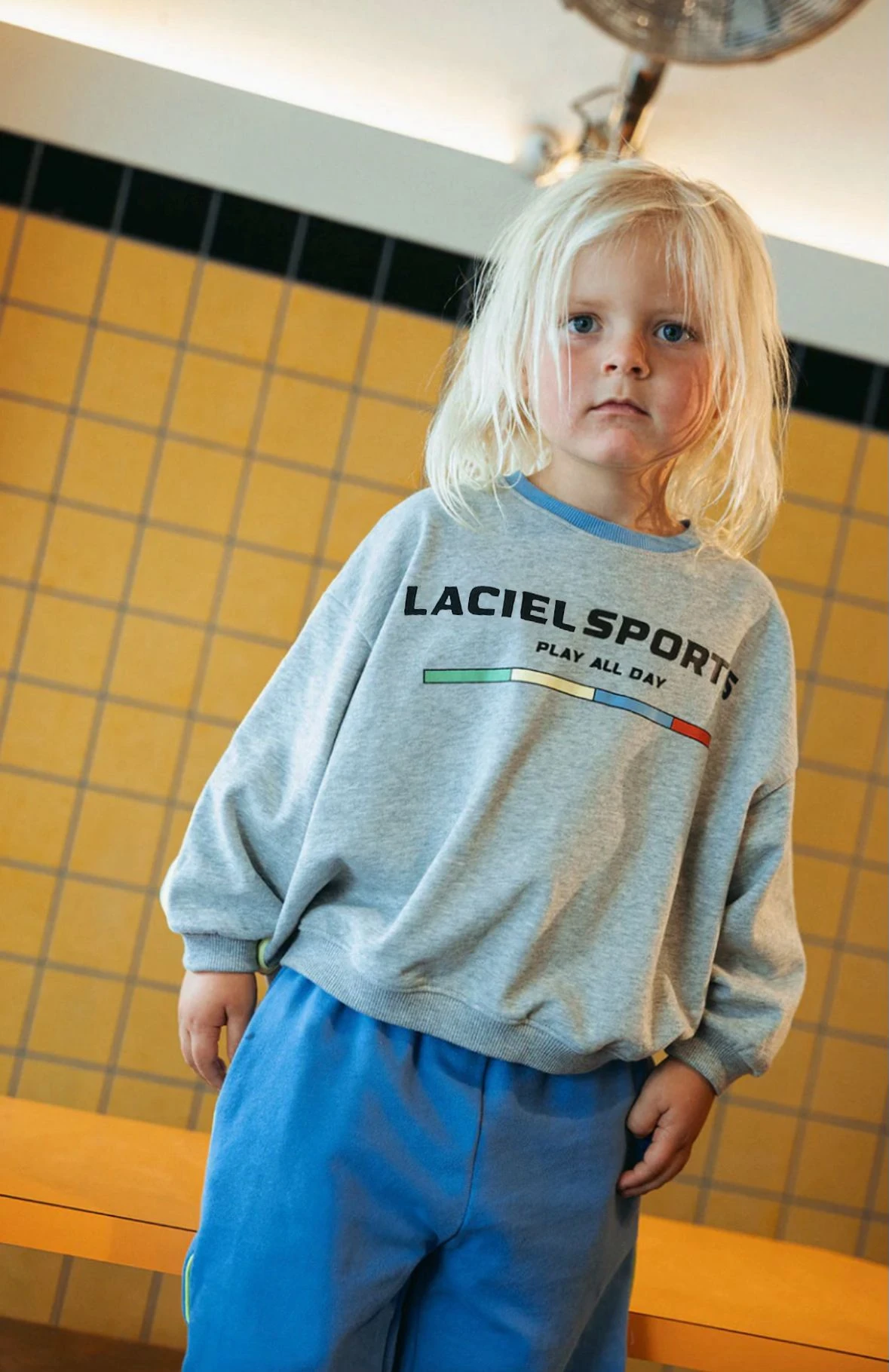 La’ciel Paris Sport Sloganlı Biyeli Eşofman Takımı