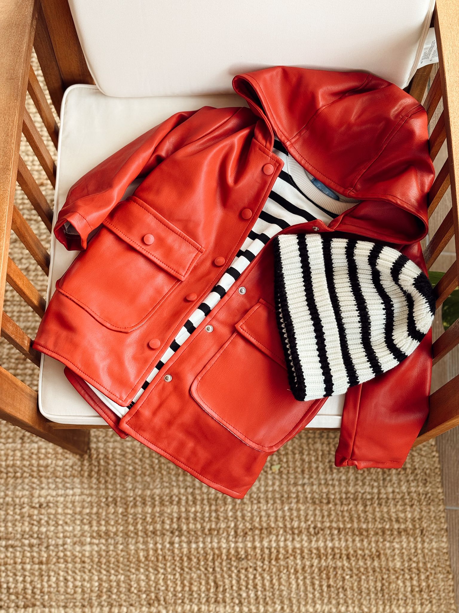 Kırmızı Çocuk Yağmurluk