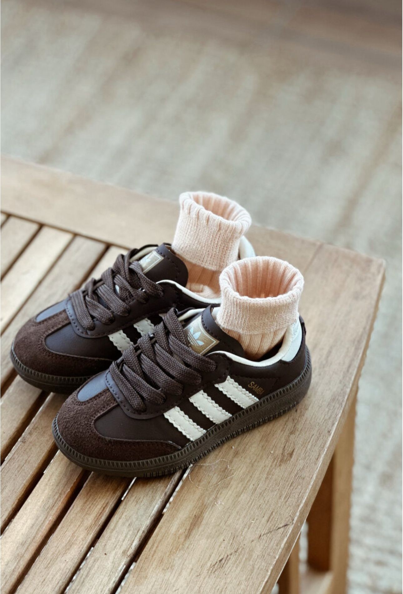 Acı Kahve Çocuk Spor Ayakkabısı