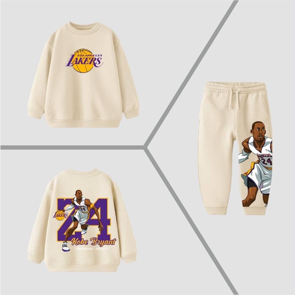 Kobe Bryant Eşofman Takımı (Krem)