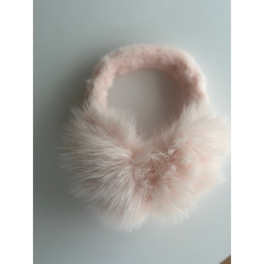 peluş kulaklık (pembe)