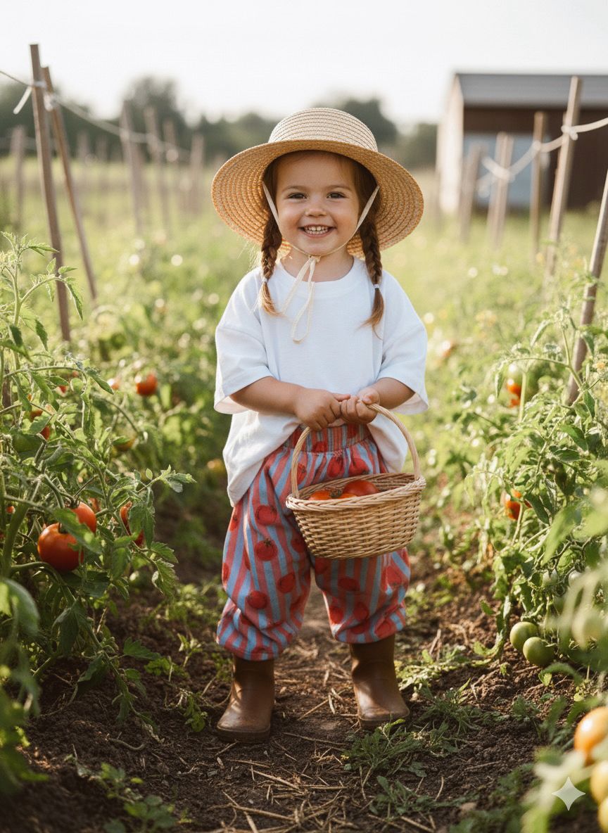 Domates Relaxed Pantolon