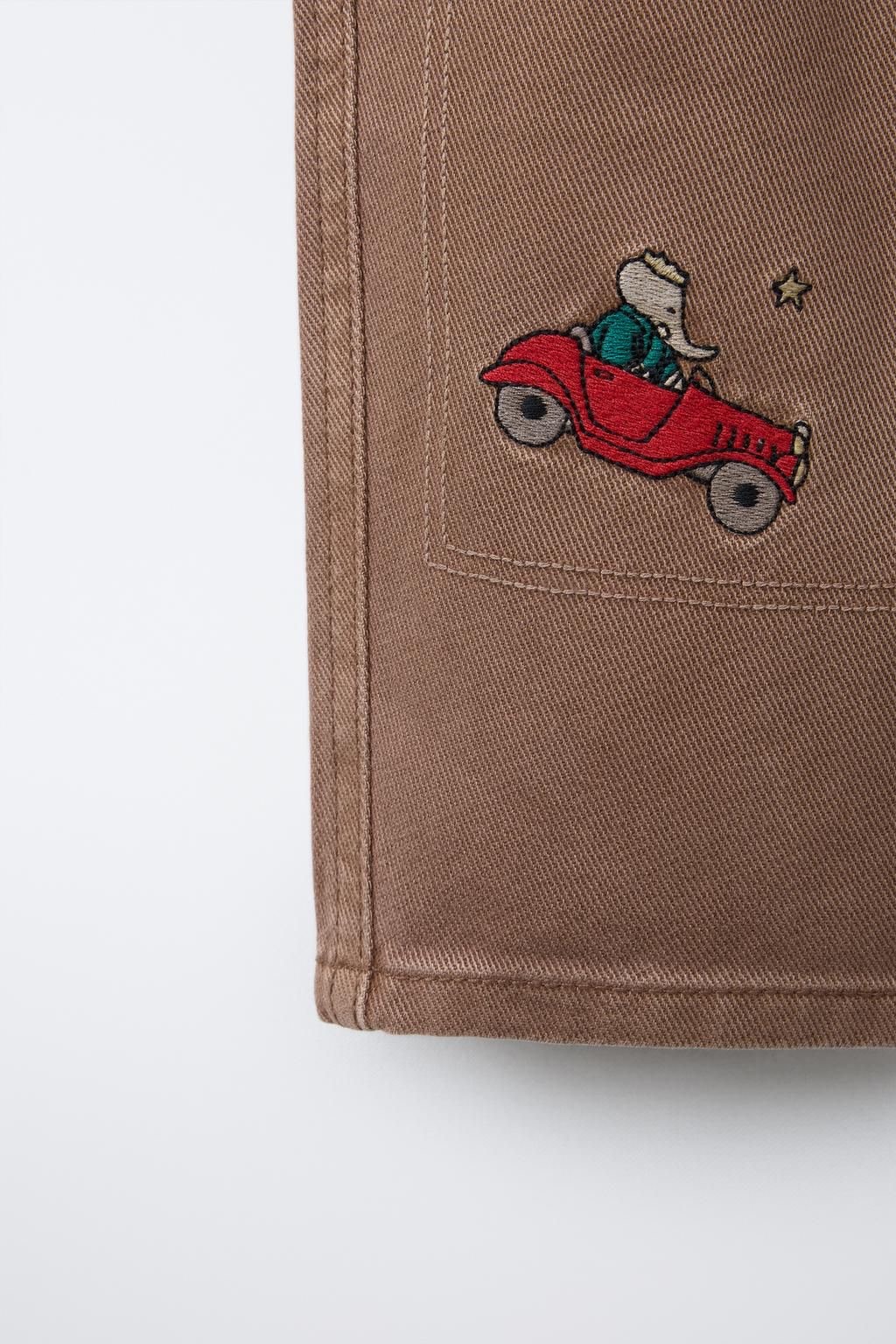 Nakış işlemeli sweatshirt pantolon takım