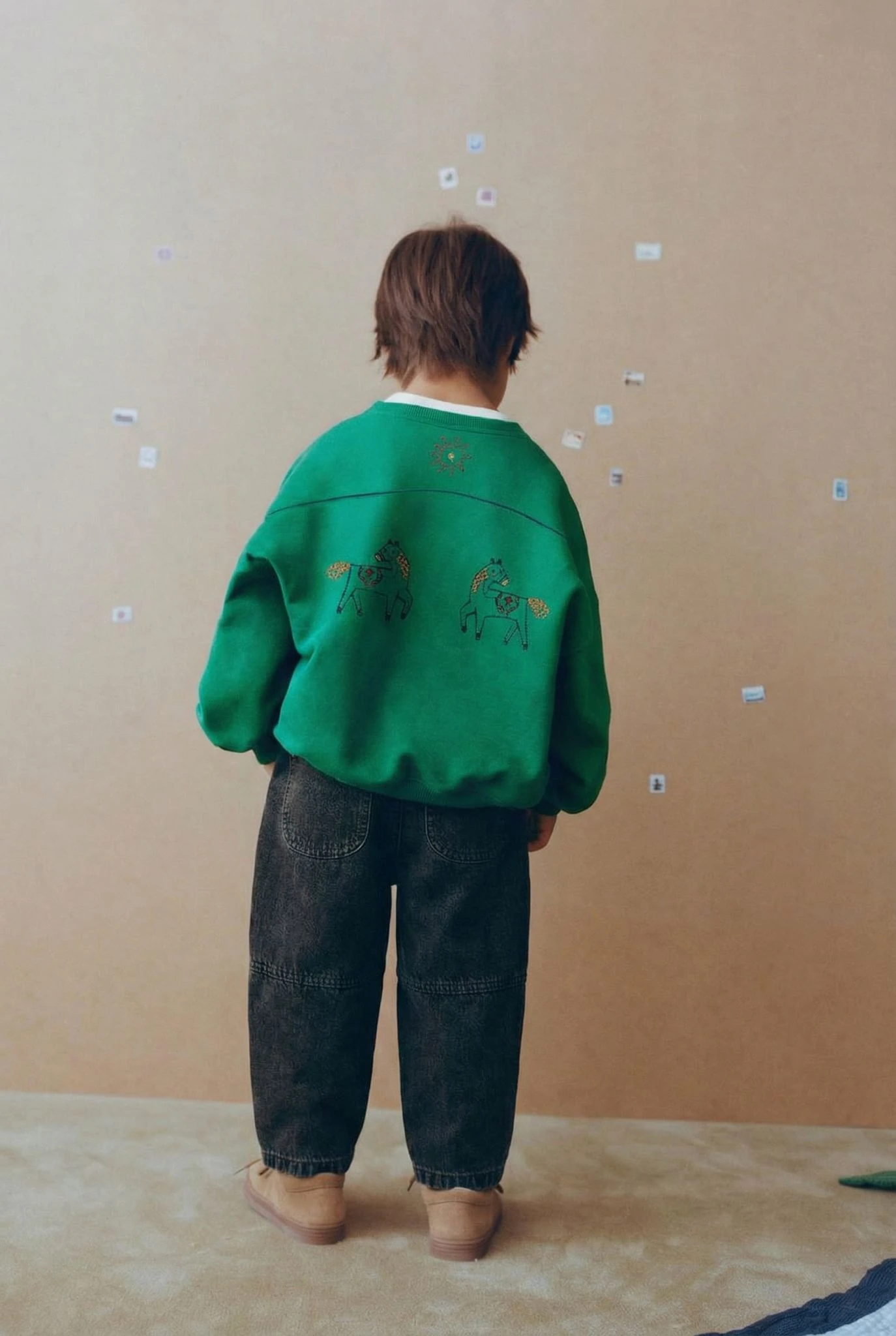 Nakışlı Sweatshirt