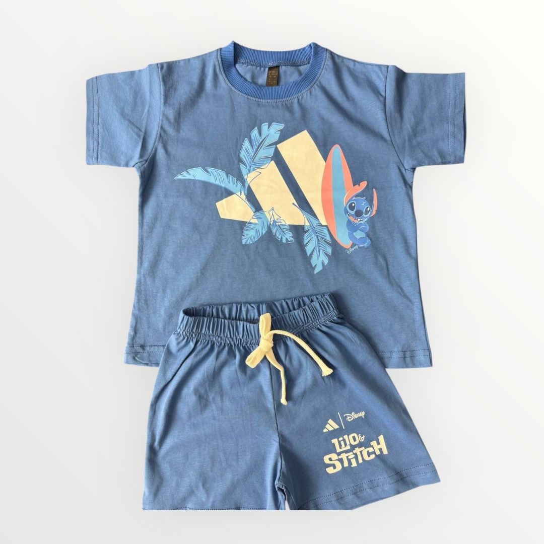 Lilo & Stitch Şortlu Takım