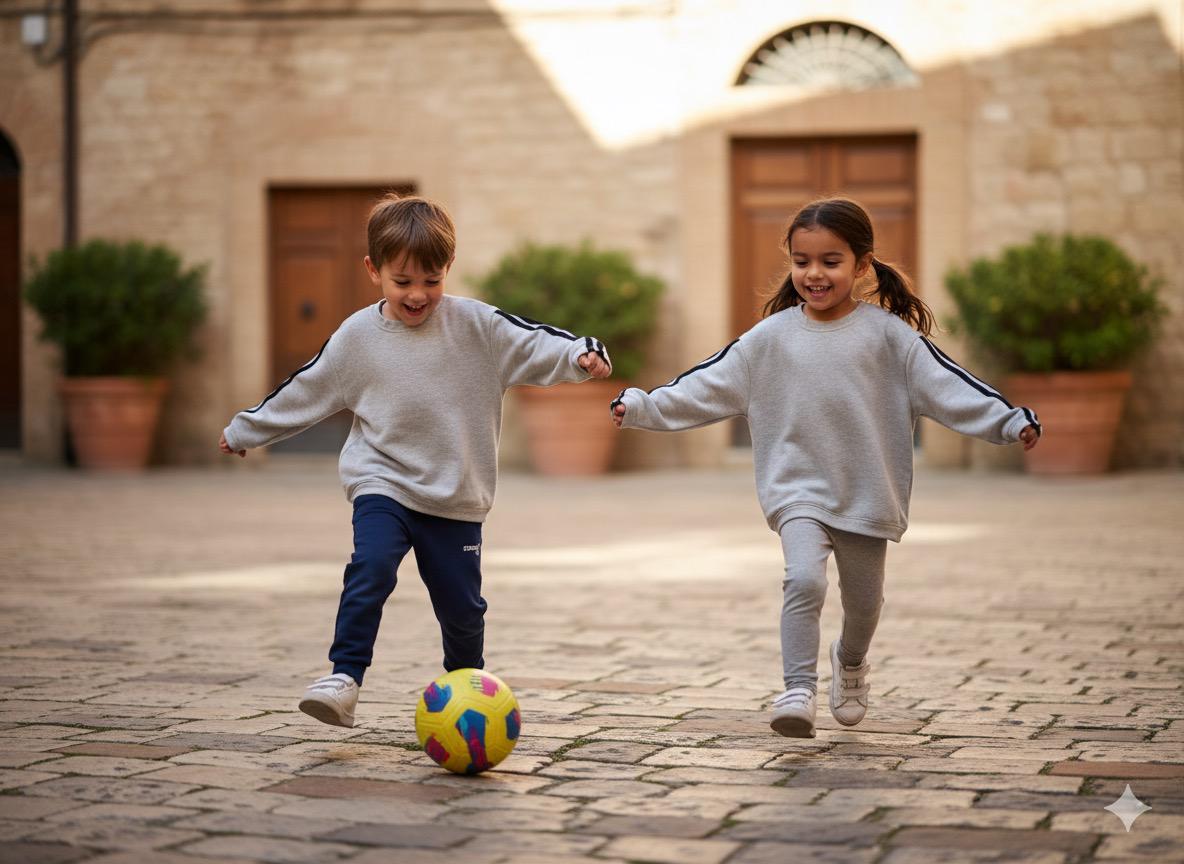 Kol Şeritli Basic Sweatshirtler