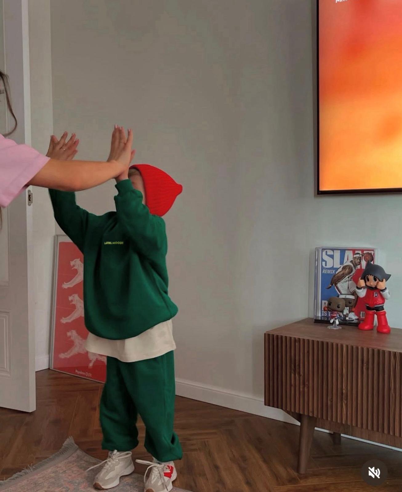 Yeşil Laciel Mood Oversize Eşofman Takımı