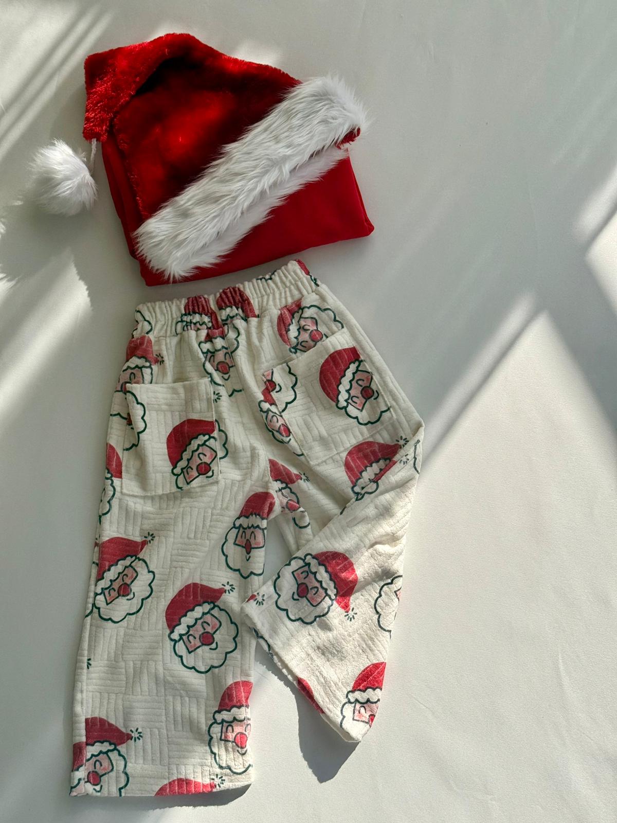 Noel Baba Relaxed Pantolon