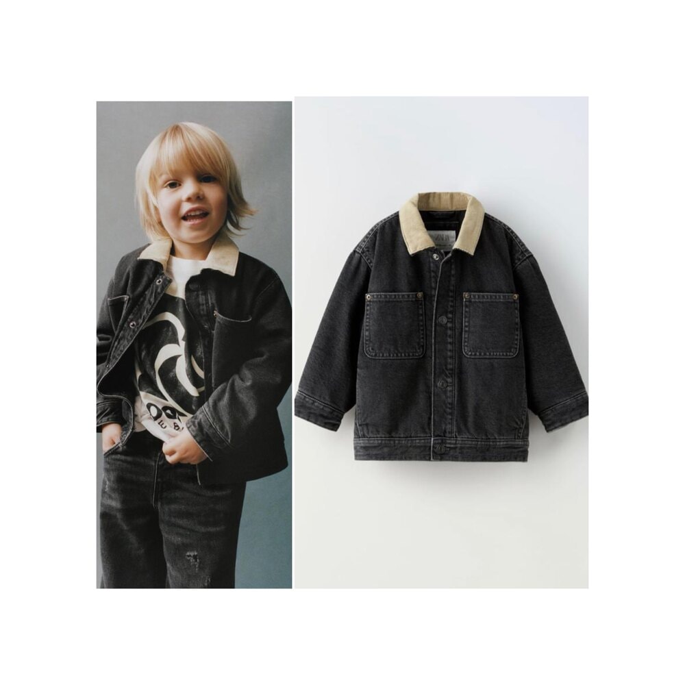 Orjinal Dolgulu Fitilli Kadife Denım Ceket