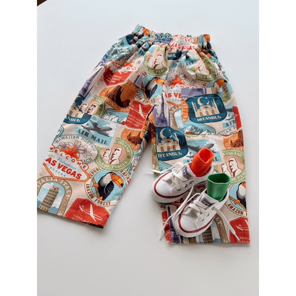 Vintage Loose Fit, Relaxed Pantolon