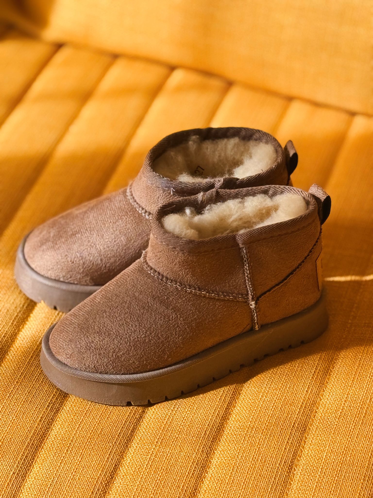 Vizon Kauçuk Taban Peluş Bot