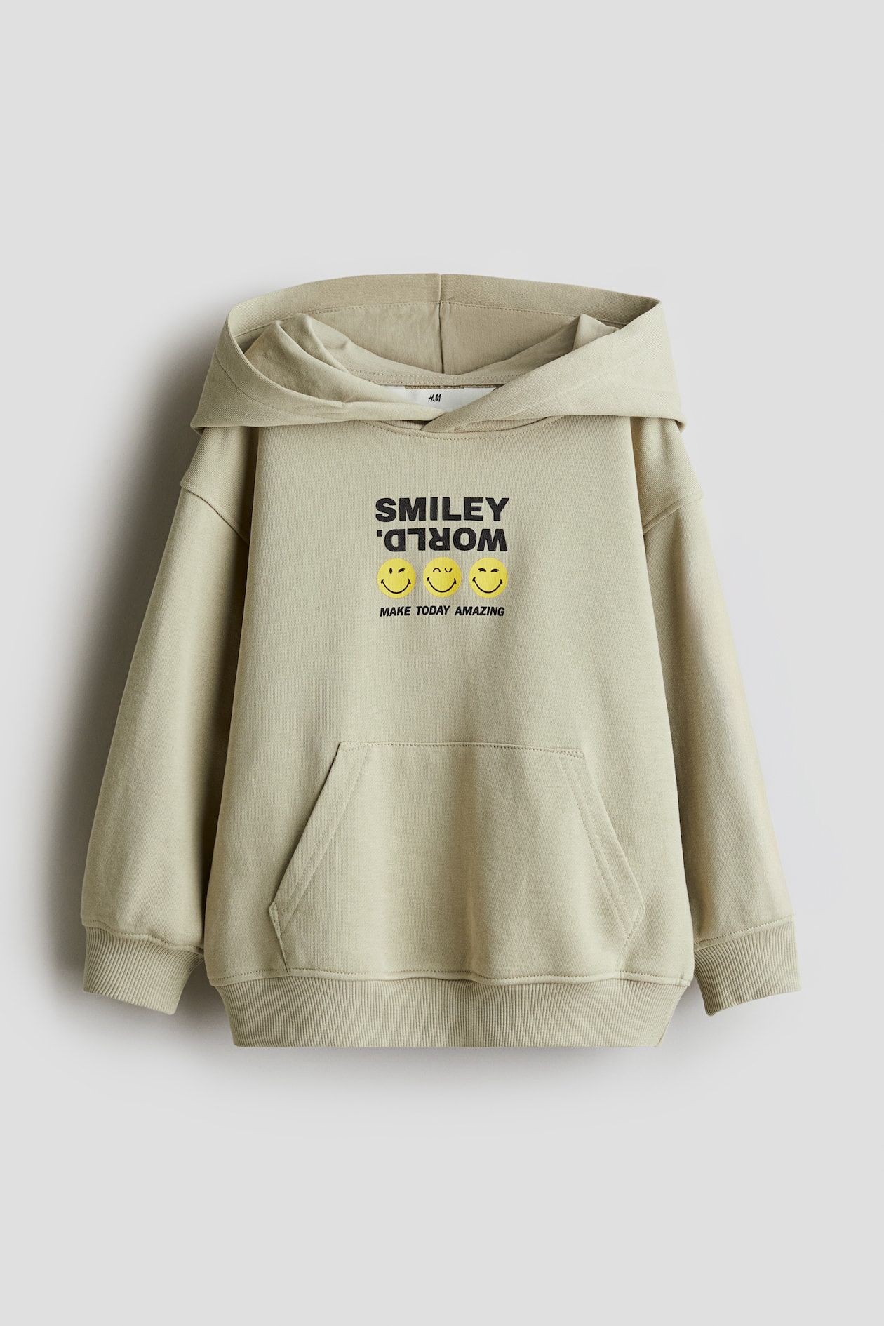 Smiley World Kapşonlu Sweatshirt 