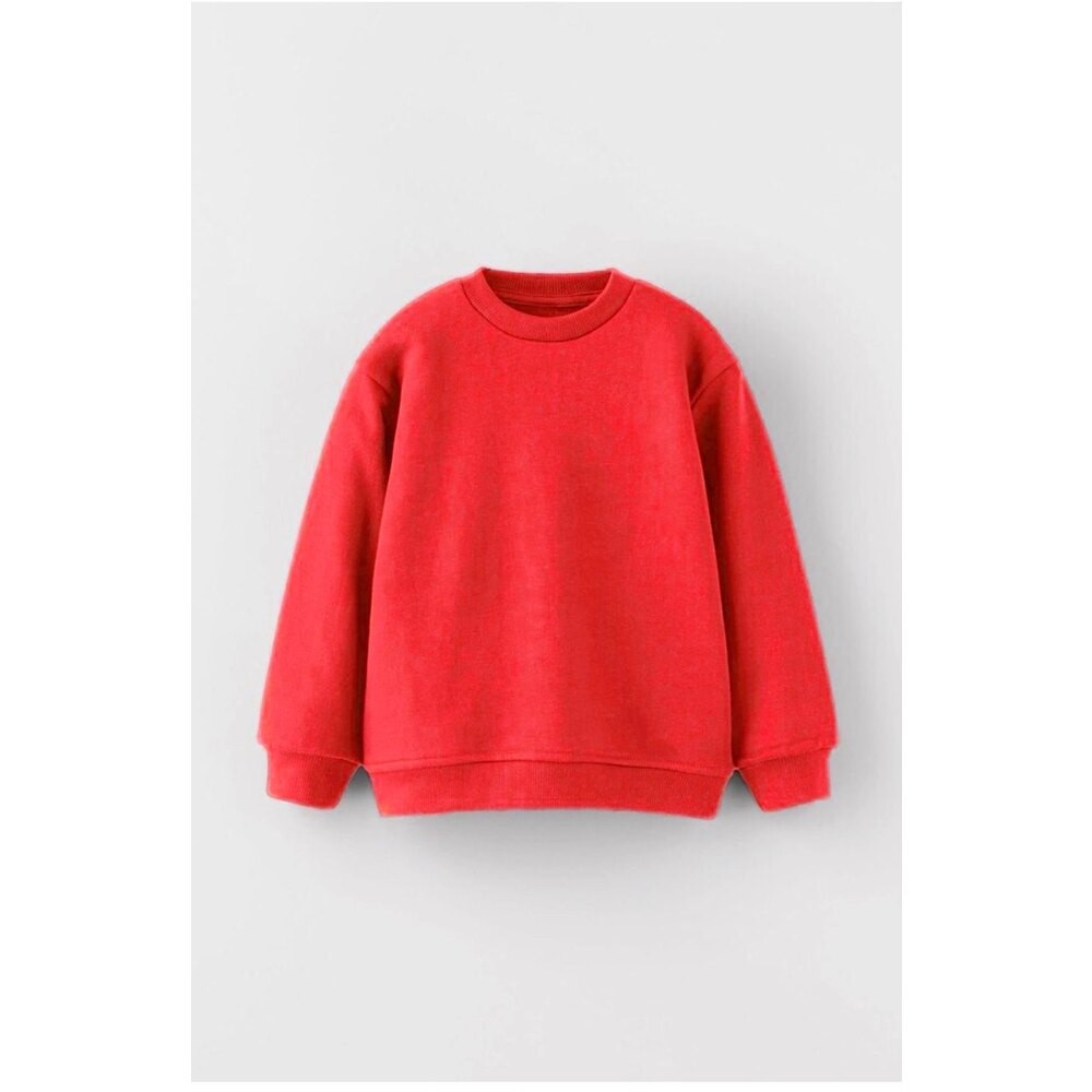 2 İplik Sweatshirt(Kırmızı)