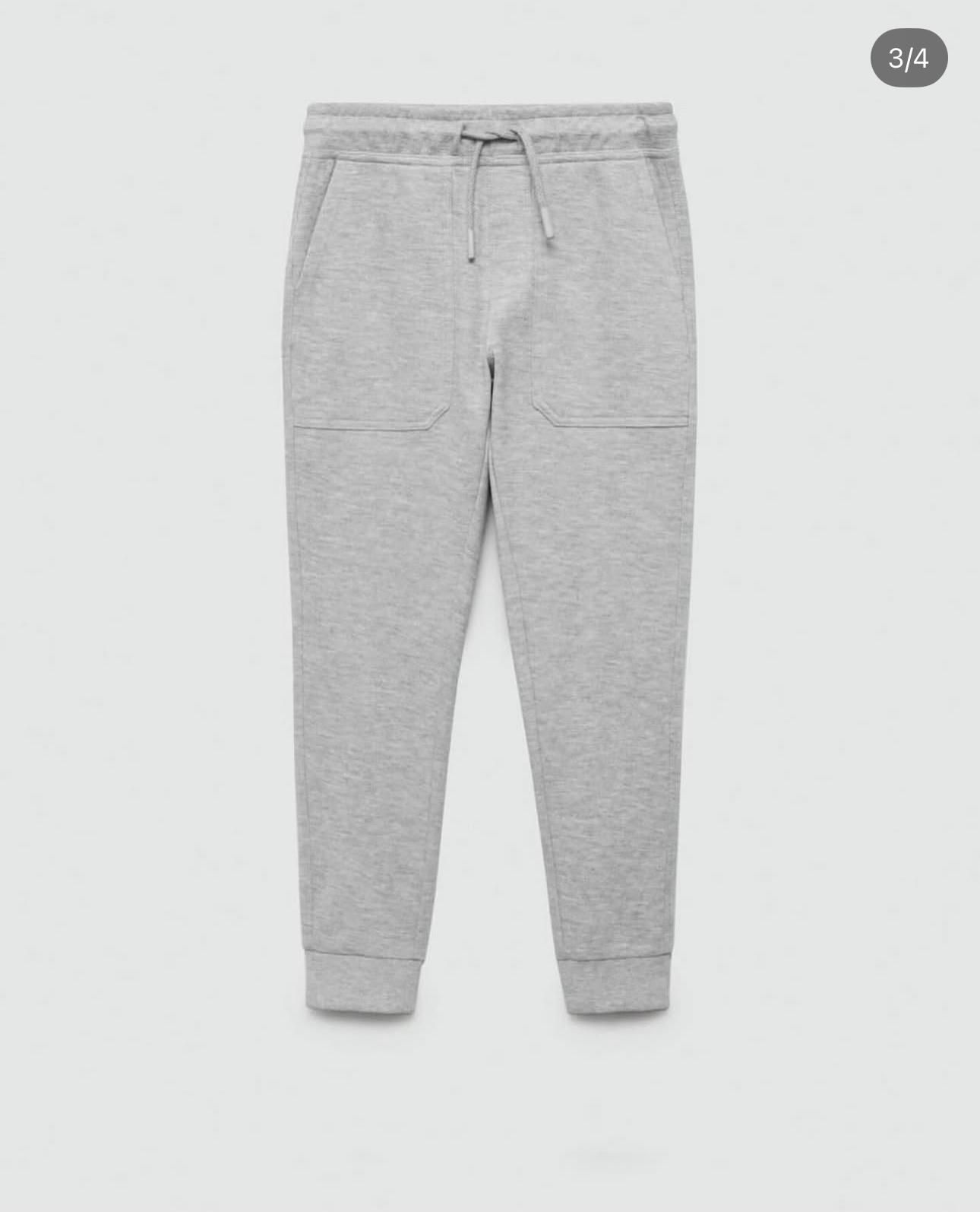 GRİ KAPÜŞONLU FERMURALI EŞOFMAN TAKIMI 