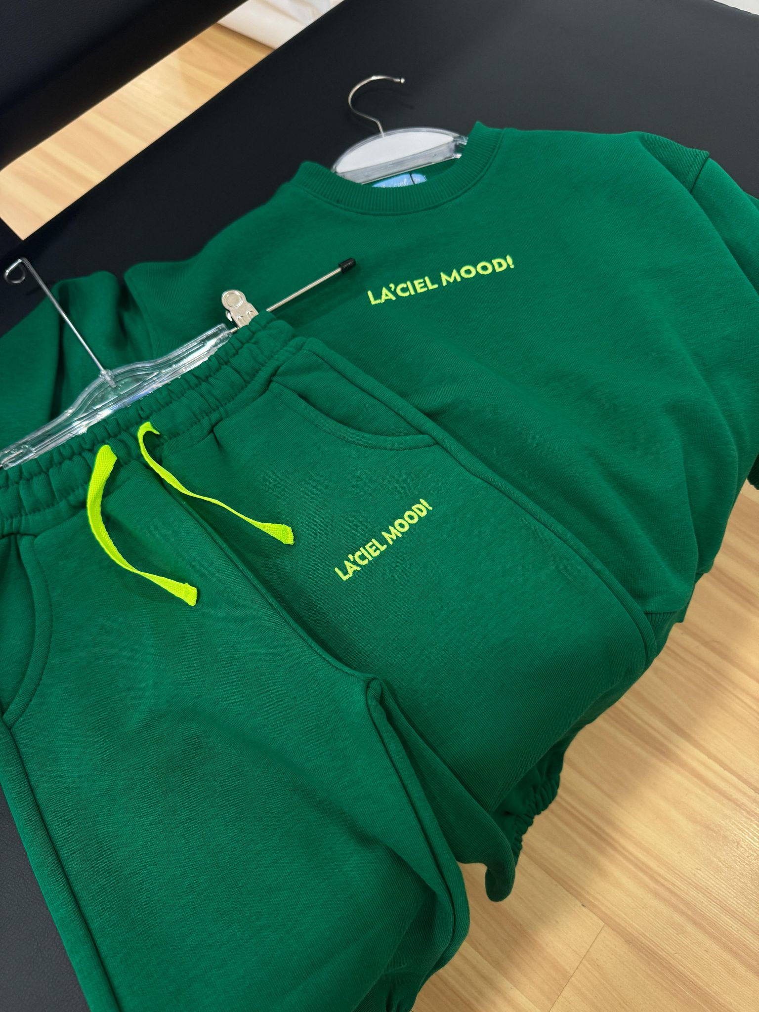 Yeşil Laciel Mood Oversize Eşofman Takımı