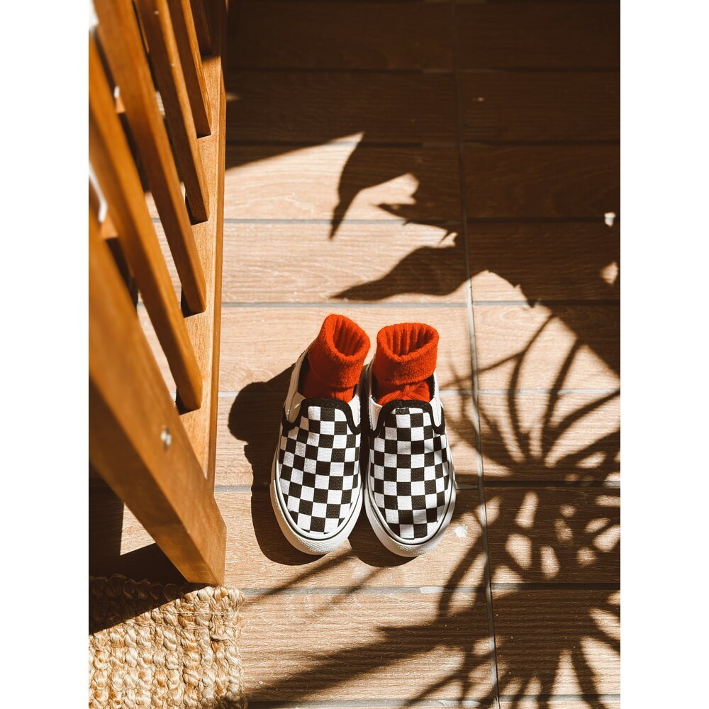 Damalı Çocuk Sneaker Ayakkabı