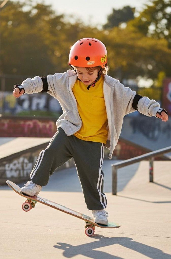 Haki Retro Stripe Alt Eşofman