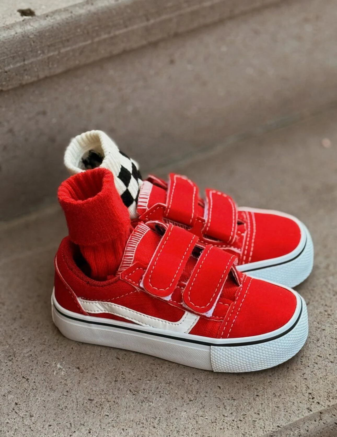 KIRMIZI ÇOCUK SNEAKER AYAKKABI