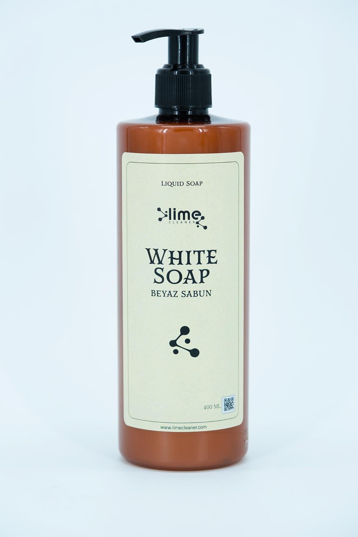 Lime Cleaner  Beyaz Sabun Kokulu Sıvı Sabun - 400 ML