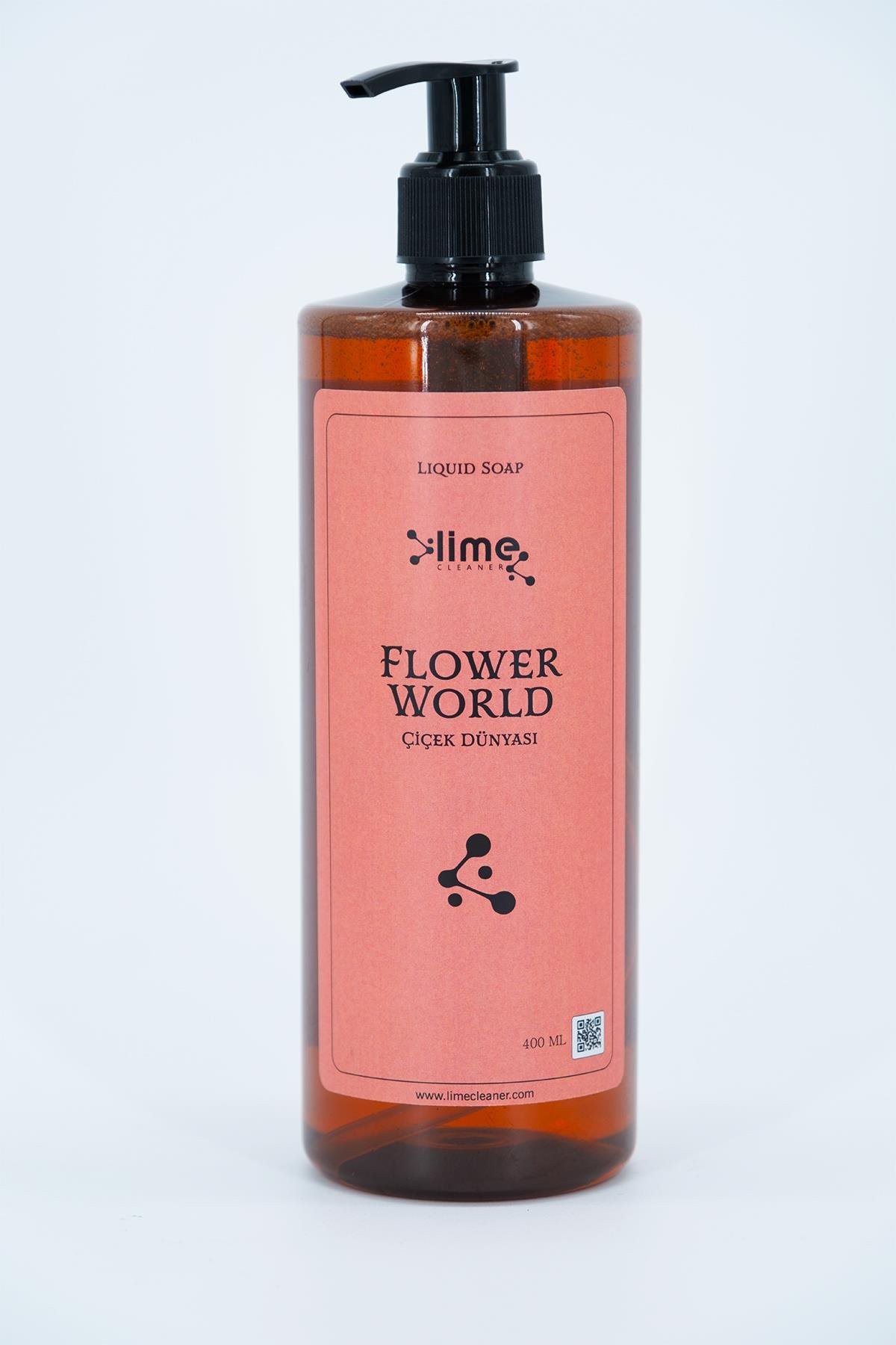 Lime Cleaner Çiçek Dünyası Sıvı Sabun - 400 Ml