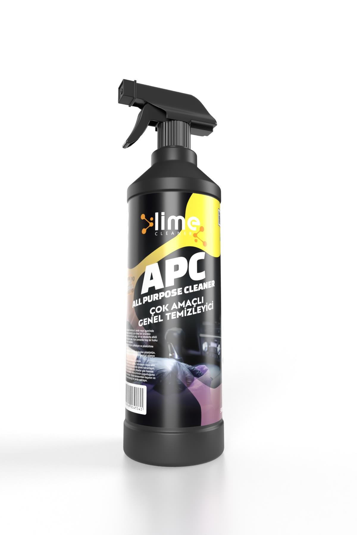Lime Cleaner Oto Döşeme ve Genel Temizleyici ( Koltuk, Döşeme, Tavan ) 500ml