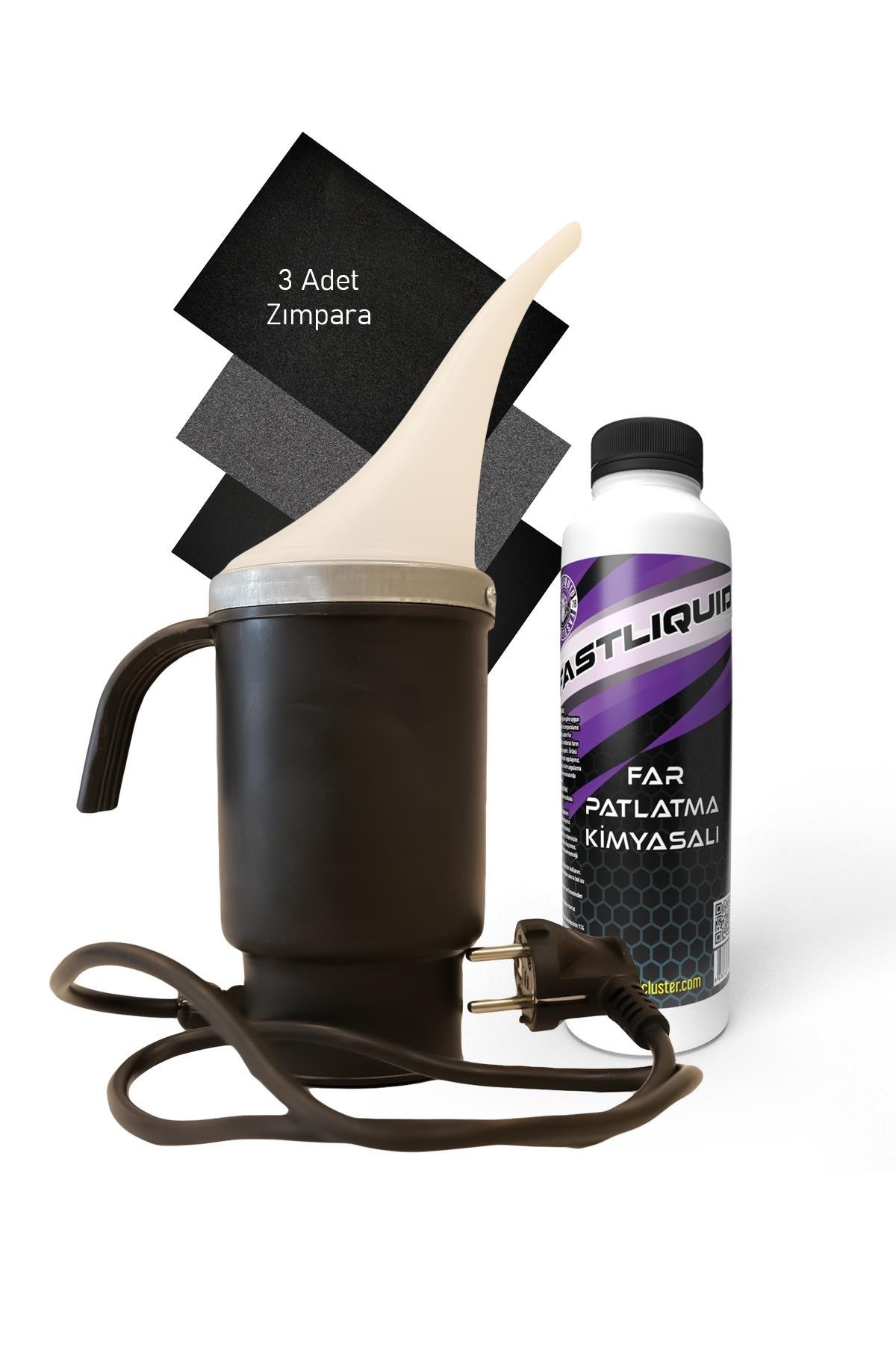 Lime Cleaner Far Temizleme ve Parlatma Seti