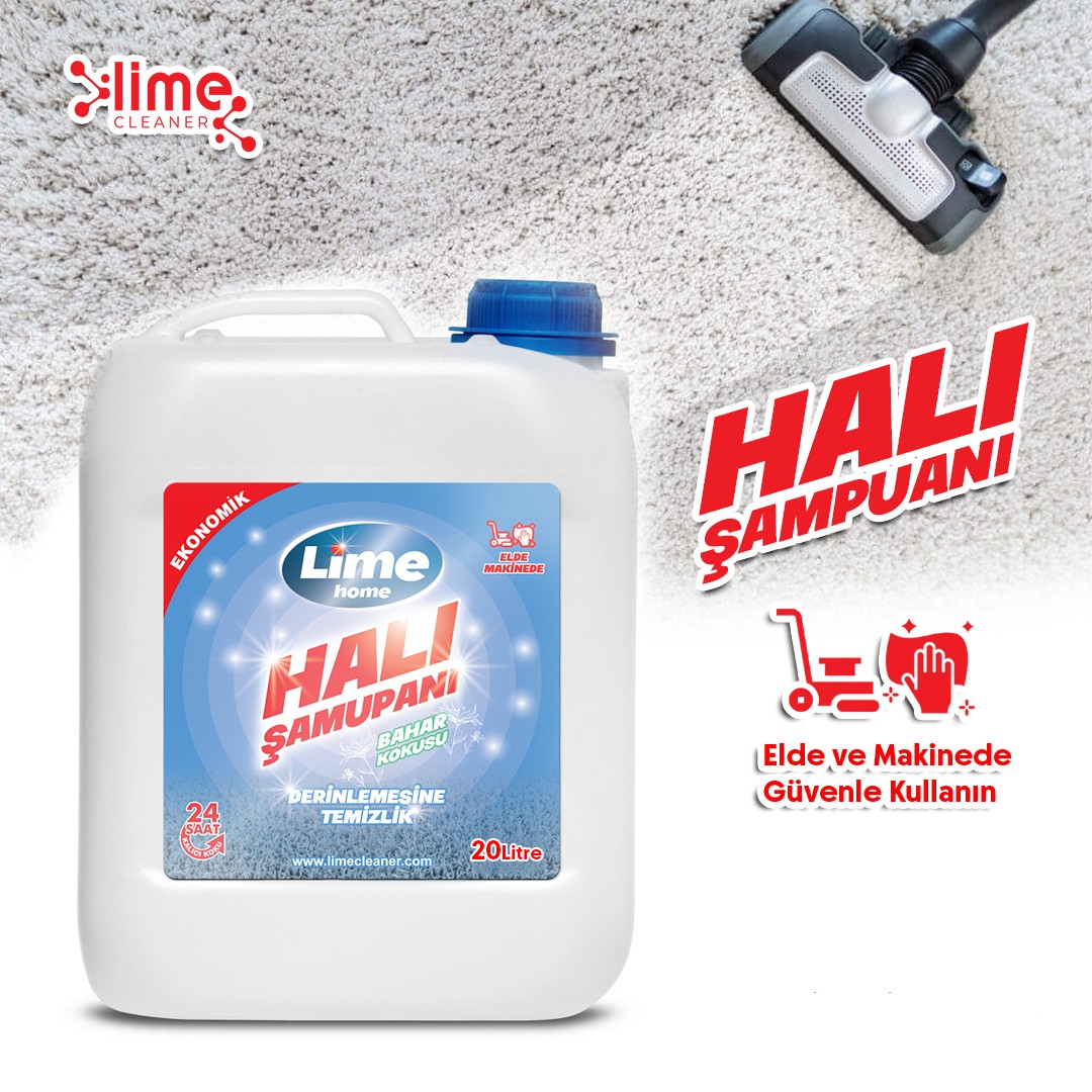 Parfümlü Halı Yıkama  Şampuanı - 20 Kg