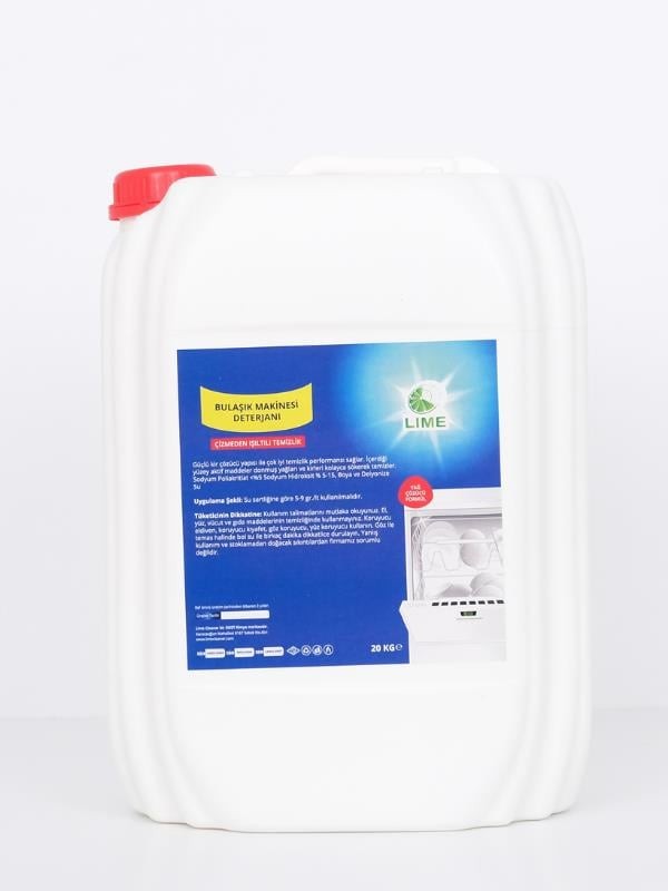 Endüstriyel Bulaşık Makinesi Deterjanı – 20 Kg